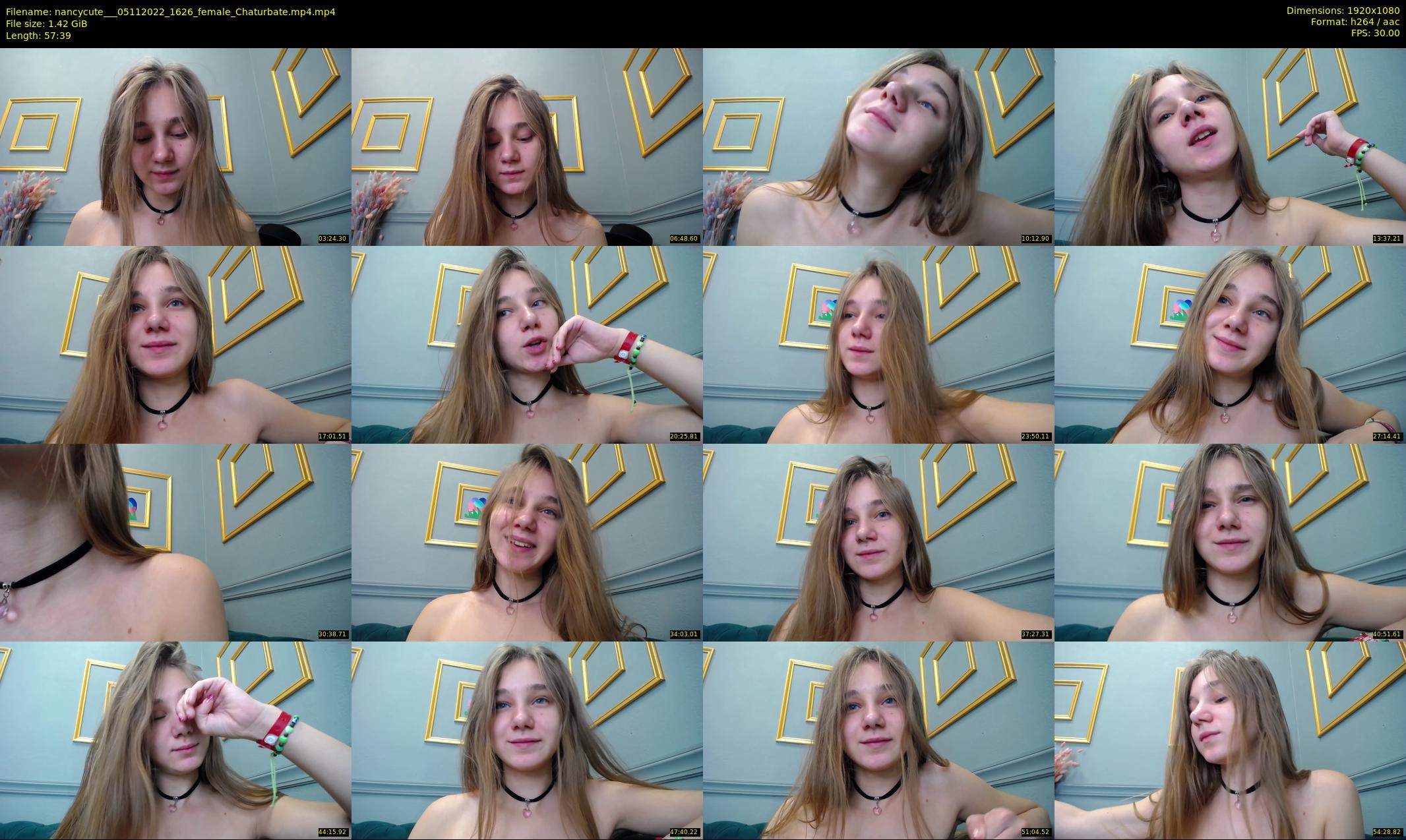 nancycute__ — 58 minute Chaturbate female cam show recording, 1080p, Nov 5, 2022