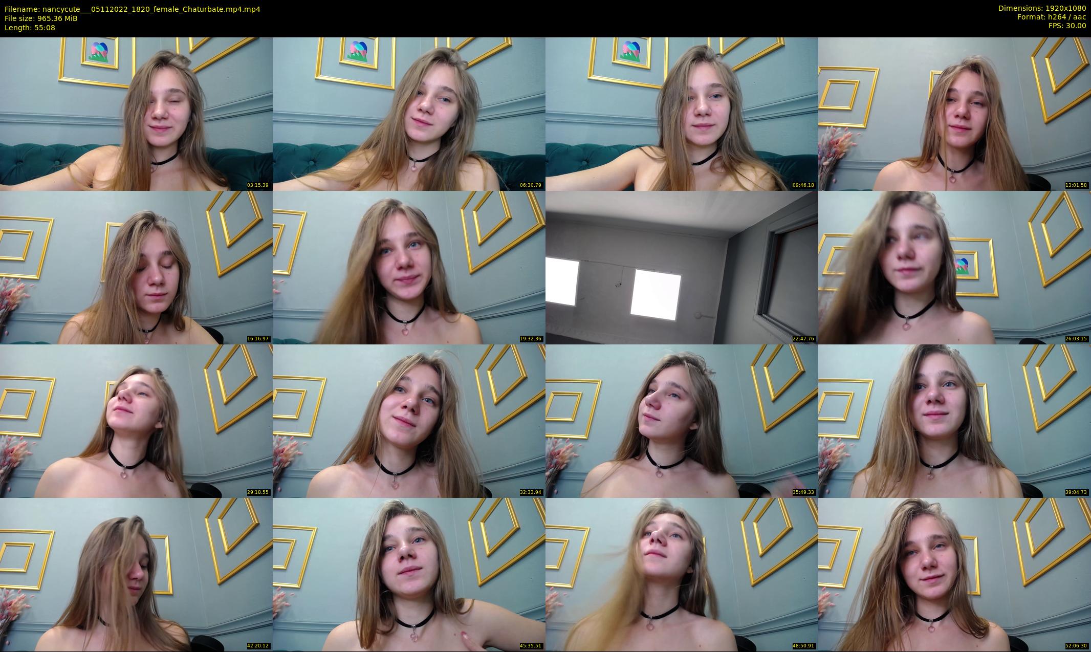 nancycute__ — 56 minute Chaturbate female cam show recording, 1080p, Nov 5, 2022