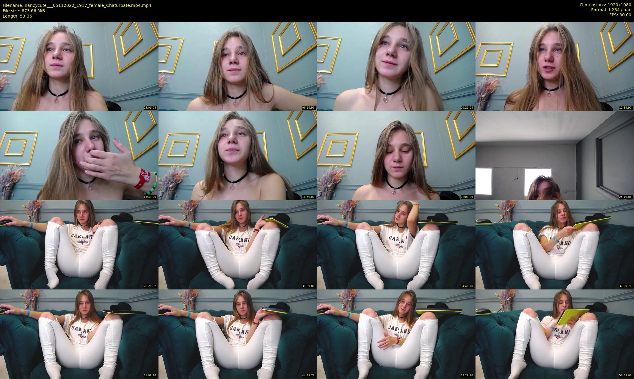 nancycute__ — 54 minute Chaturbate female cam show recording, 1080p, Nov 5, 2022