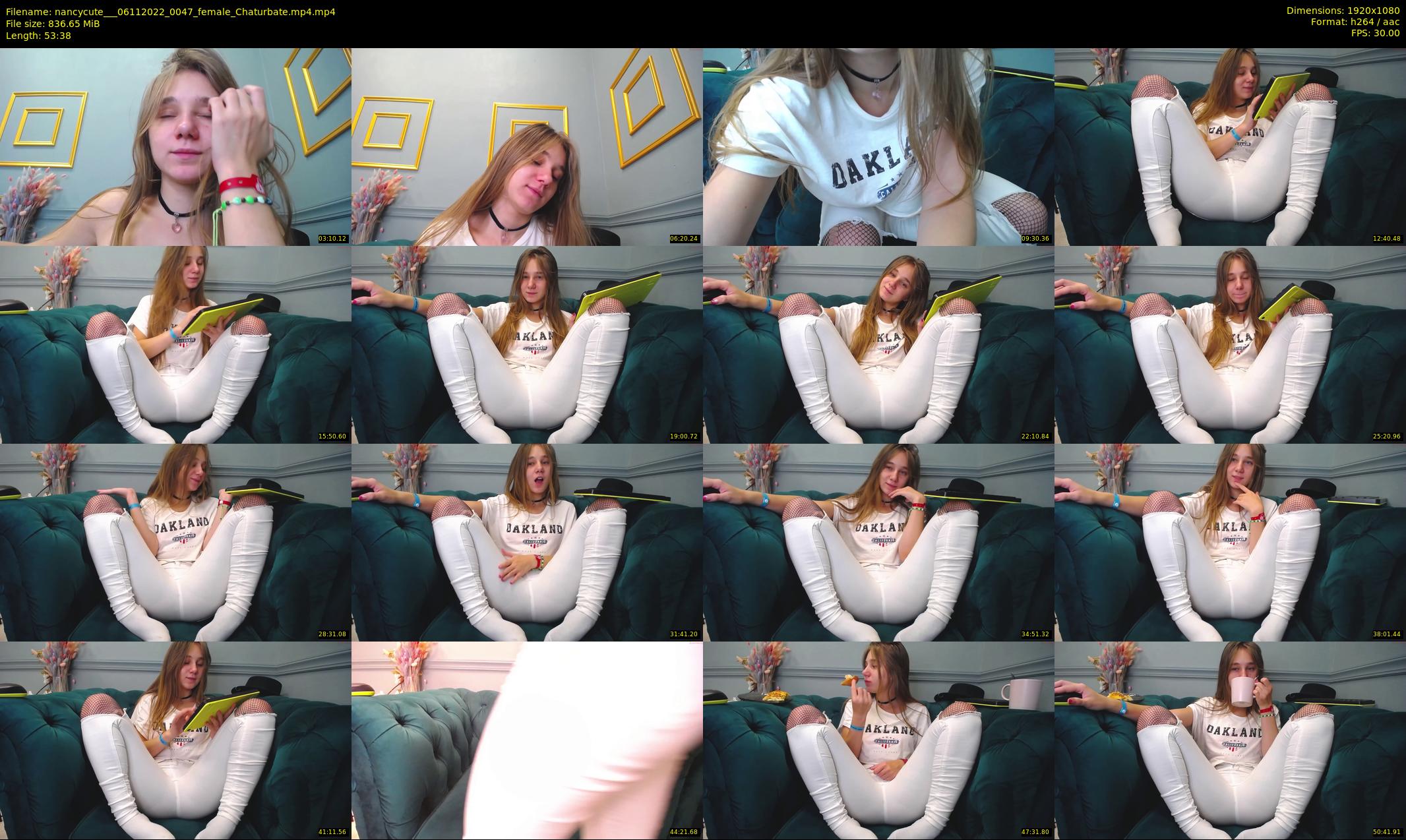 nancycute__ — 54 minute Chaturbate female cam show recording, 1080p, Nov 6, 2022