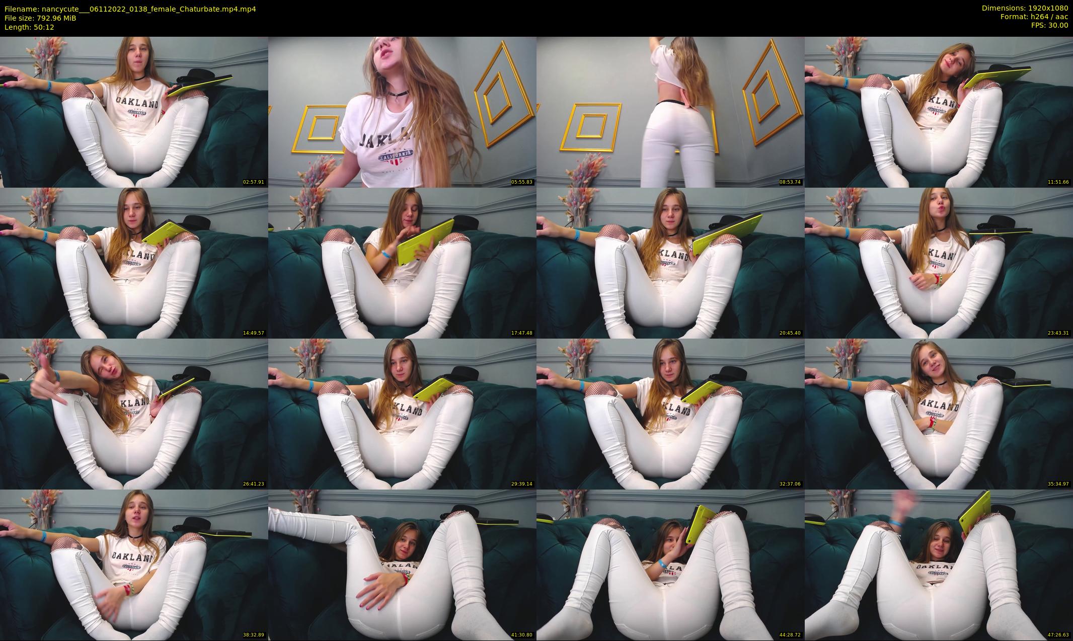 nancycute__ — 51 minute Chaturbate female cam show recording, 1080p, Nov 6, 2022