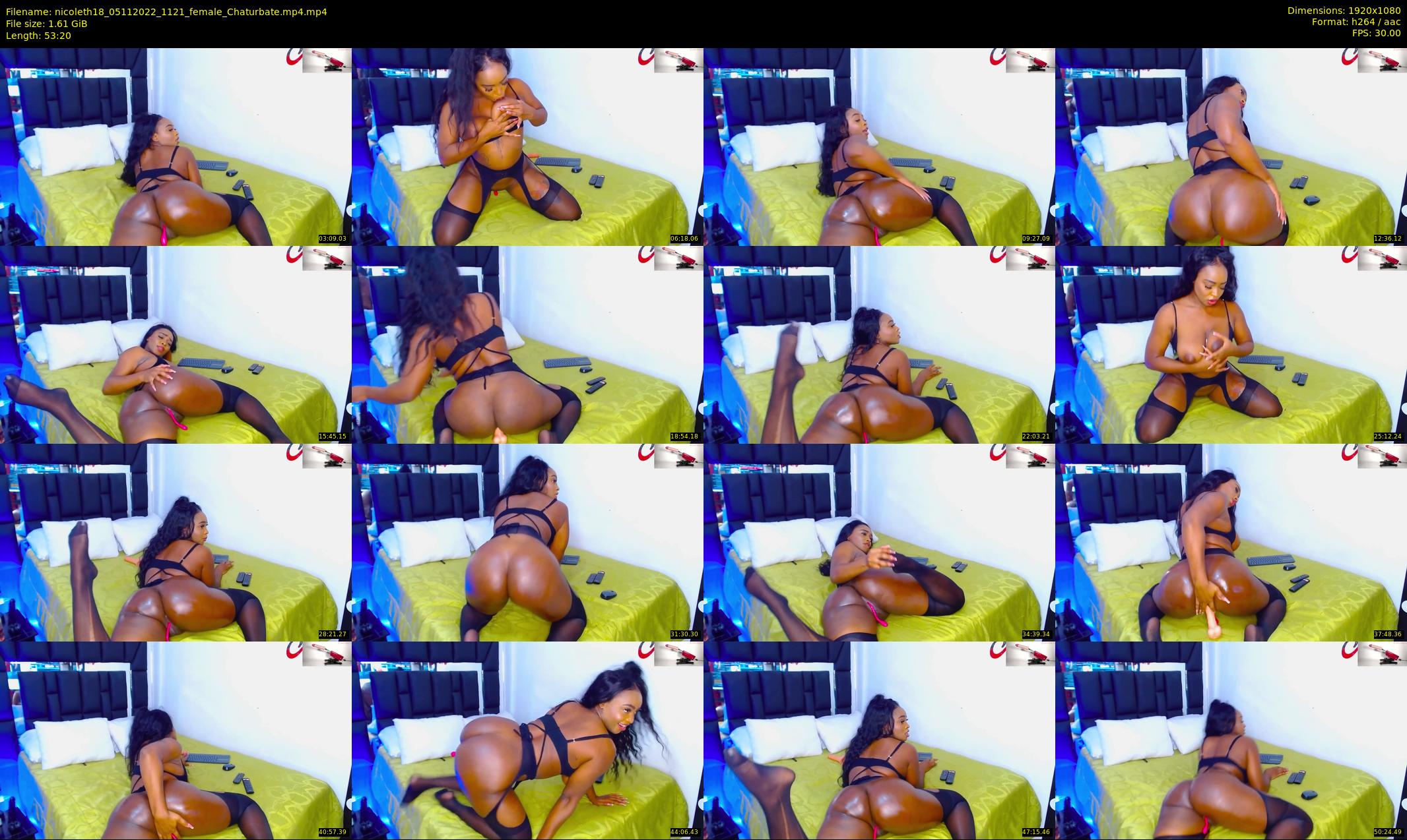 nicoleth18 — 54 minute Chaturbate female cam show recording, 1080p, Nov 5, 2022