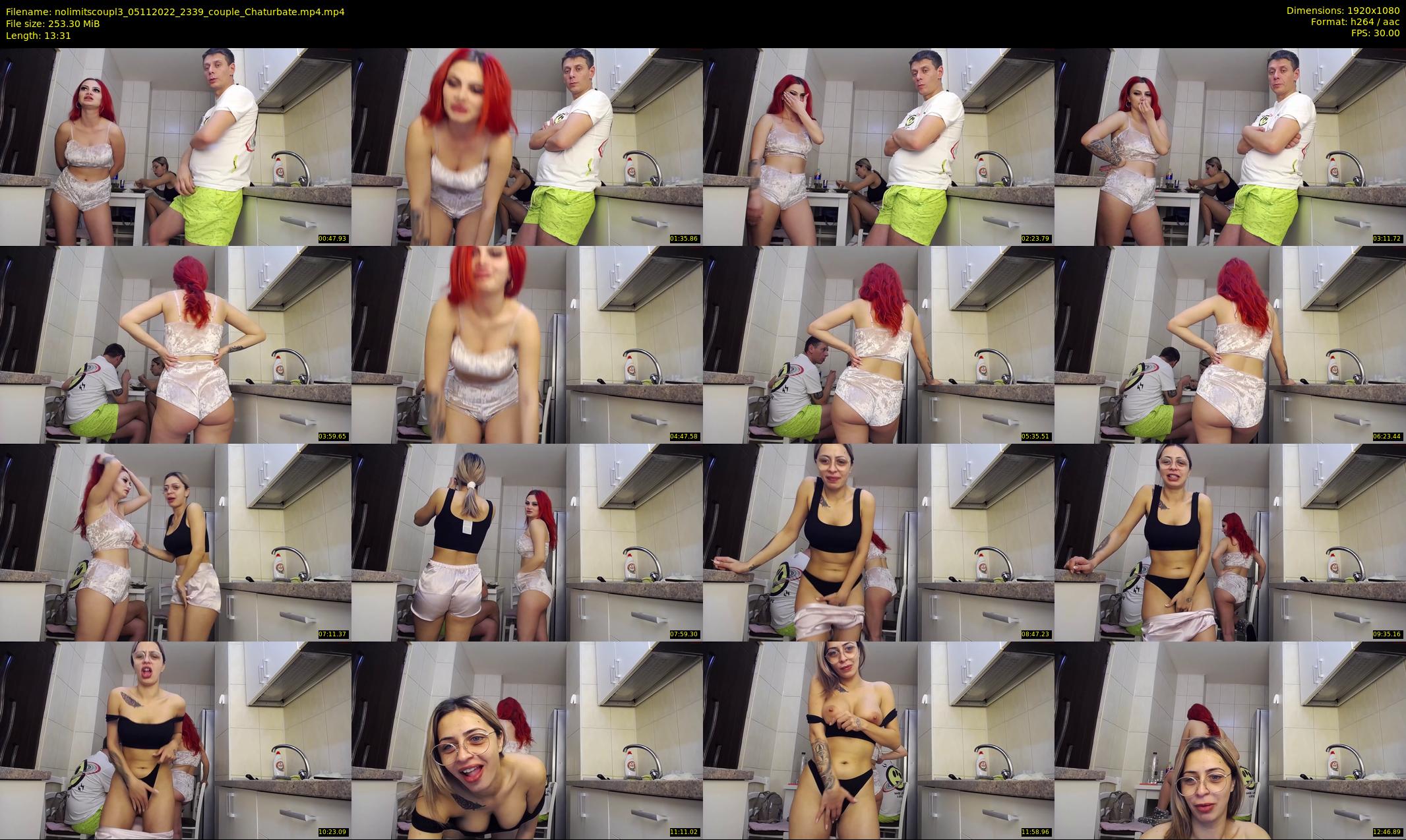 nolimitscoupl3 — 14 minute Chaturbate couple cam show recording, 1080p, Nov 5, 2022