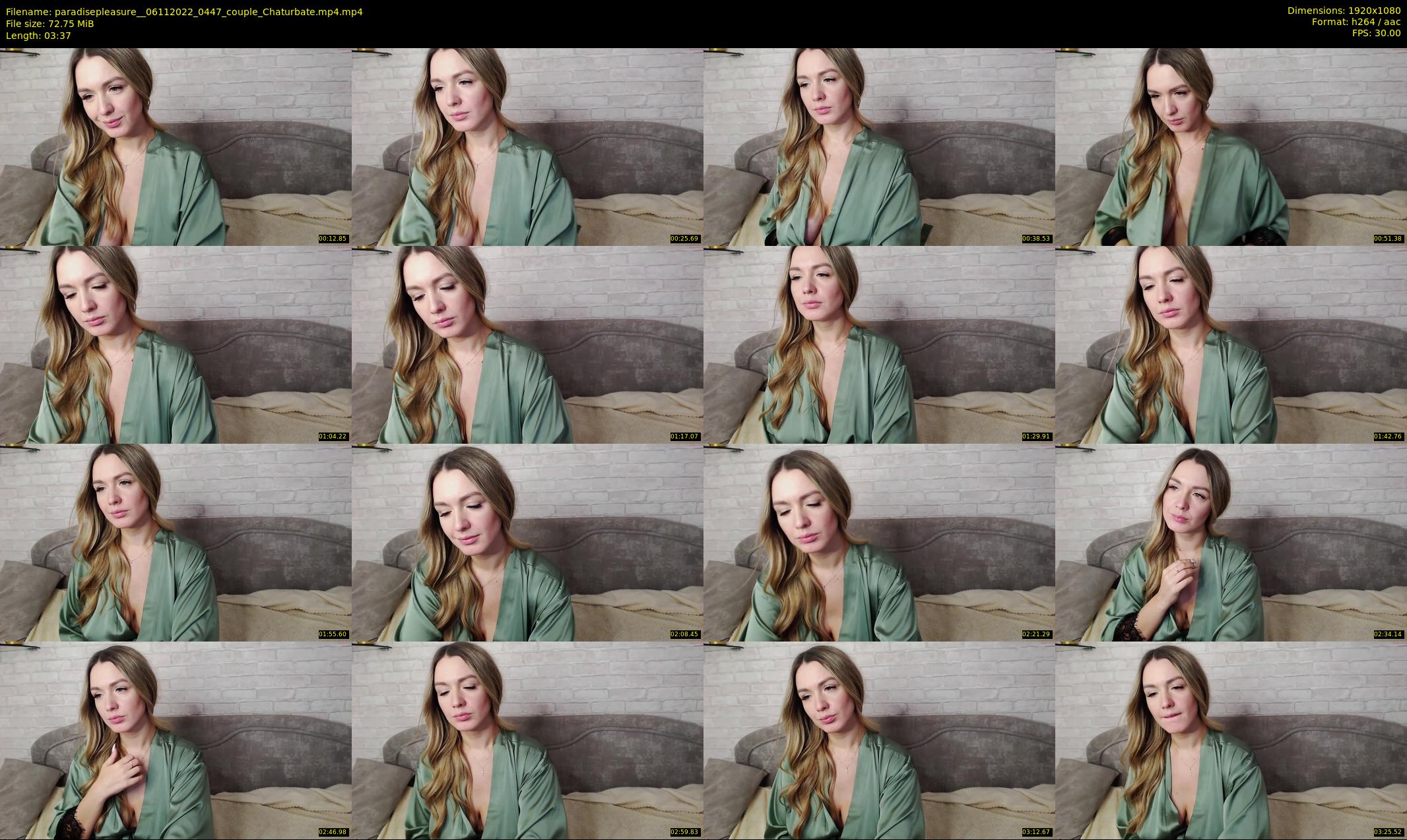 paradisepleasure_ — 4 minute Chaturbate couple cam show recording, 1080p, Nov 6, 2022