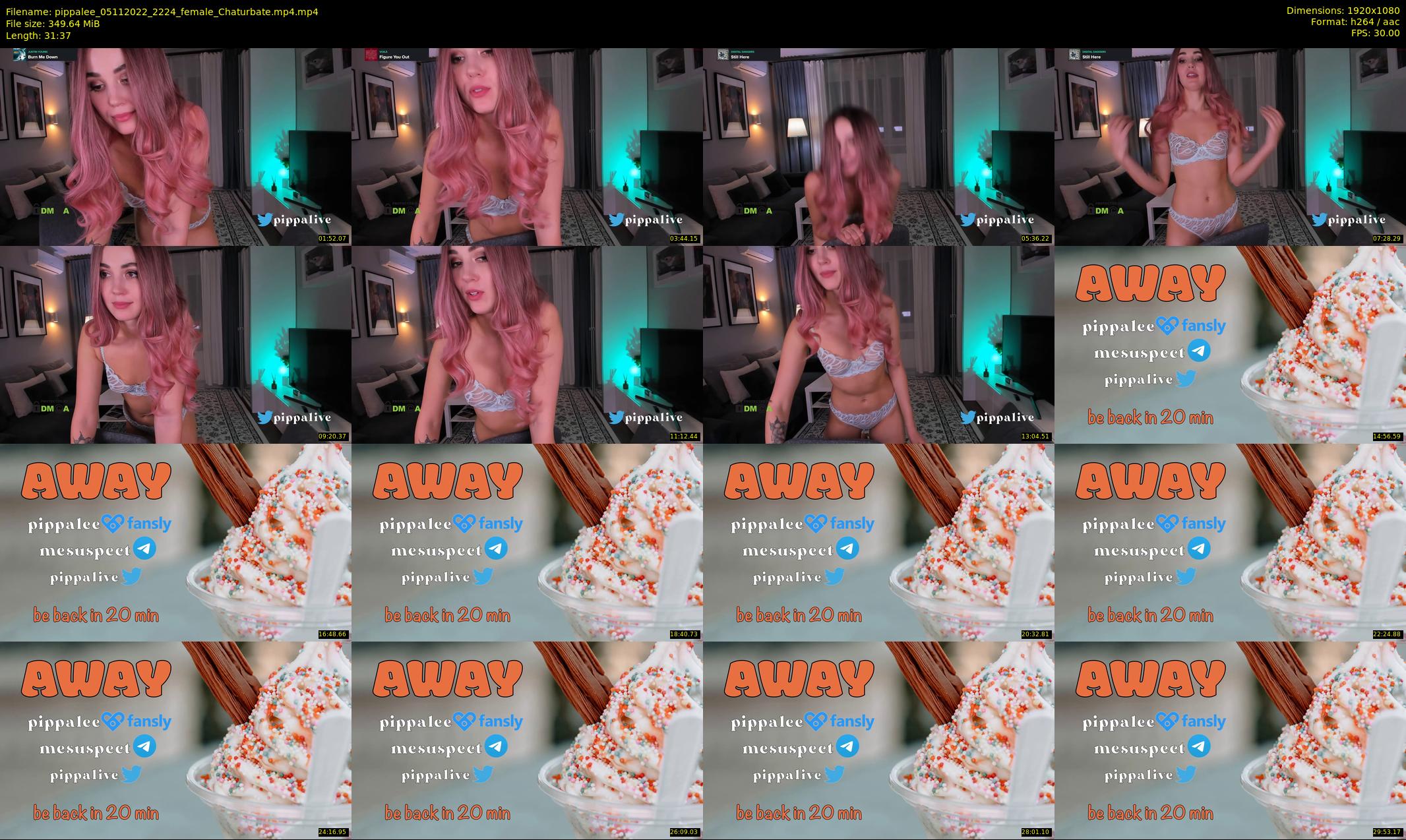 pippalee — 32 minute Chaturbate female cam show recording, 1080p, Nov 5, 2022