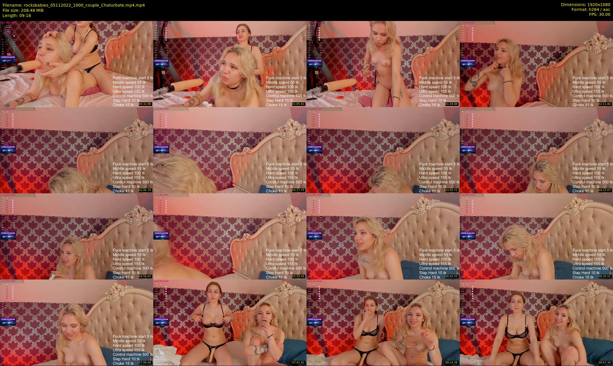 rocksbabies — 10 minute Chaturbate female cam show recording, 1080p, Nov 5, 2022