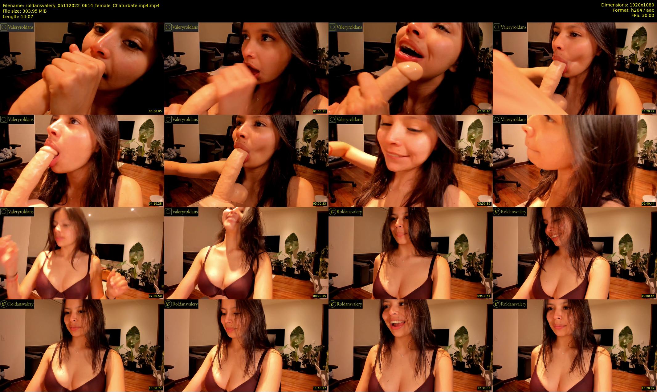 roldansvalery — 15 minute Chaturbate female cam show recording, 1080p, Nov 5, 2022