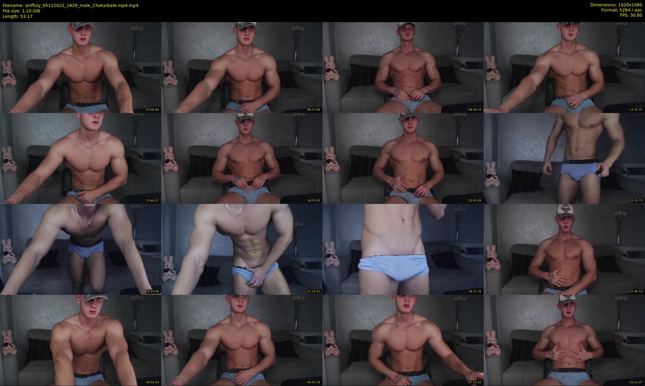 sinffuly — 54 minute Chaturbate male cam show recording, 1080p, Nov 5, 2022