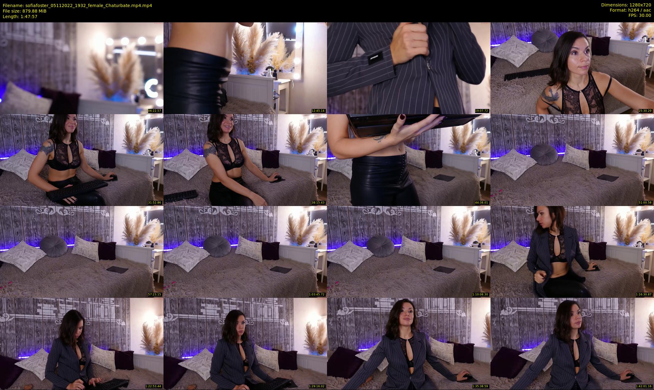 sofiafoster — 108 minute Chaturbate female cam show recording, 720p, Nov 5, 2022