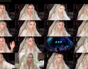 vrchan — 54 minute Chaturbate couple cam show recording, 1080p, Nov 6, 2022