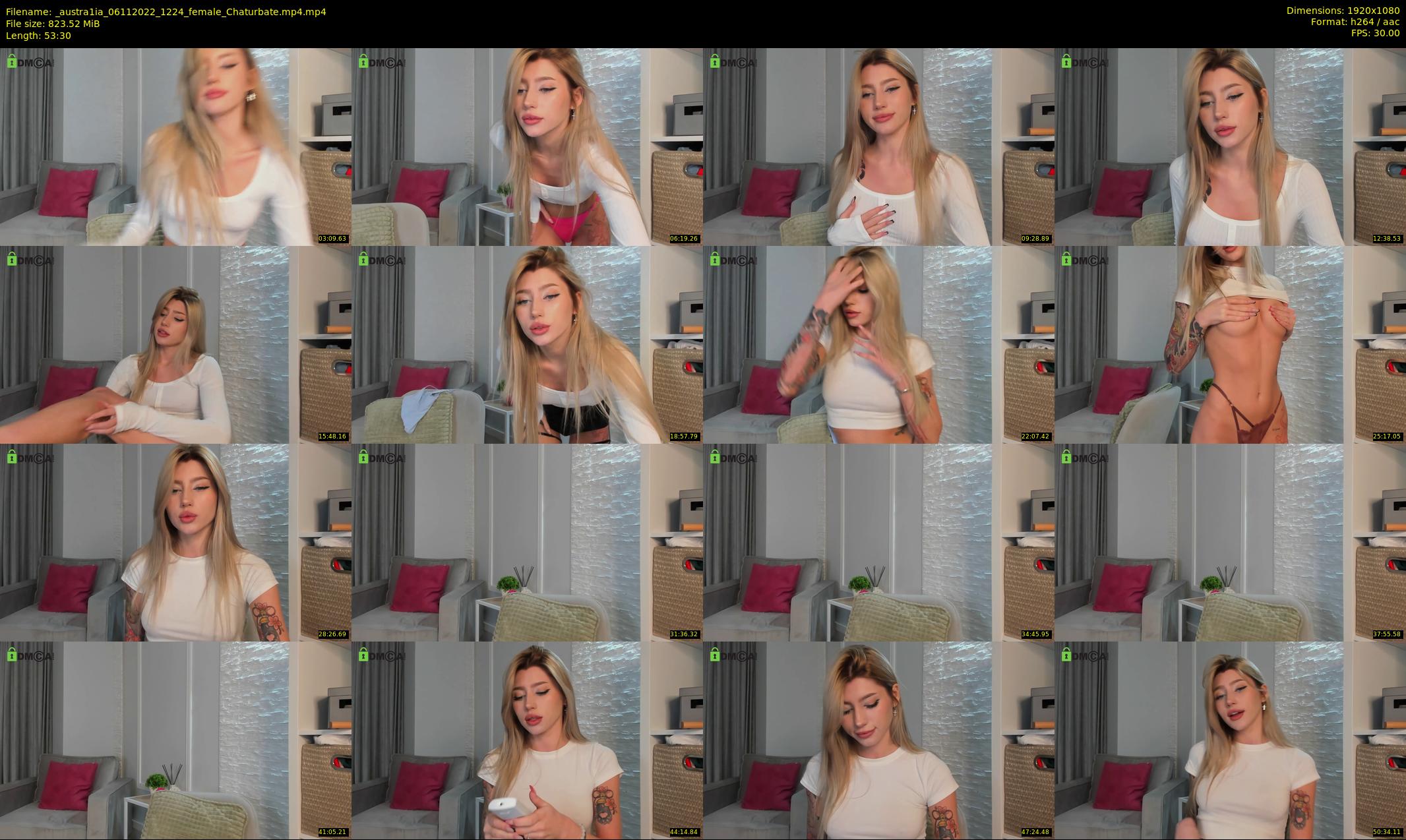 _austra1ia — 54 minute Chaturbate female cam show recording, 1080p, Nov 6, 2022
