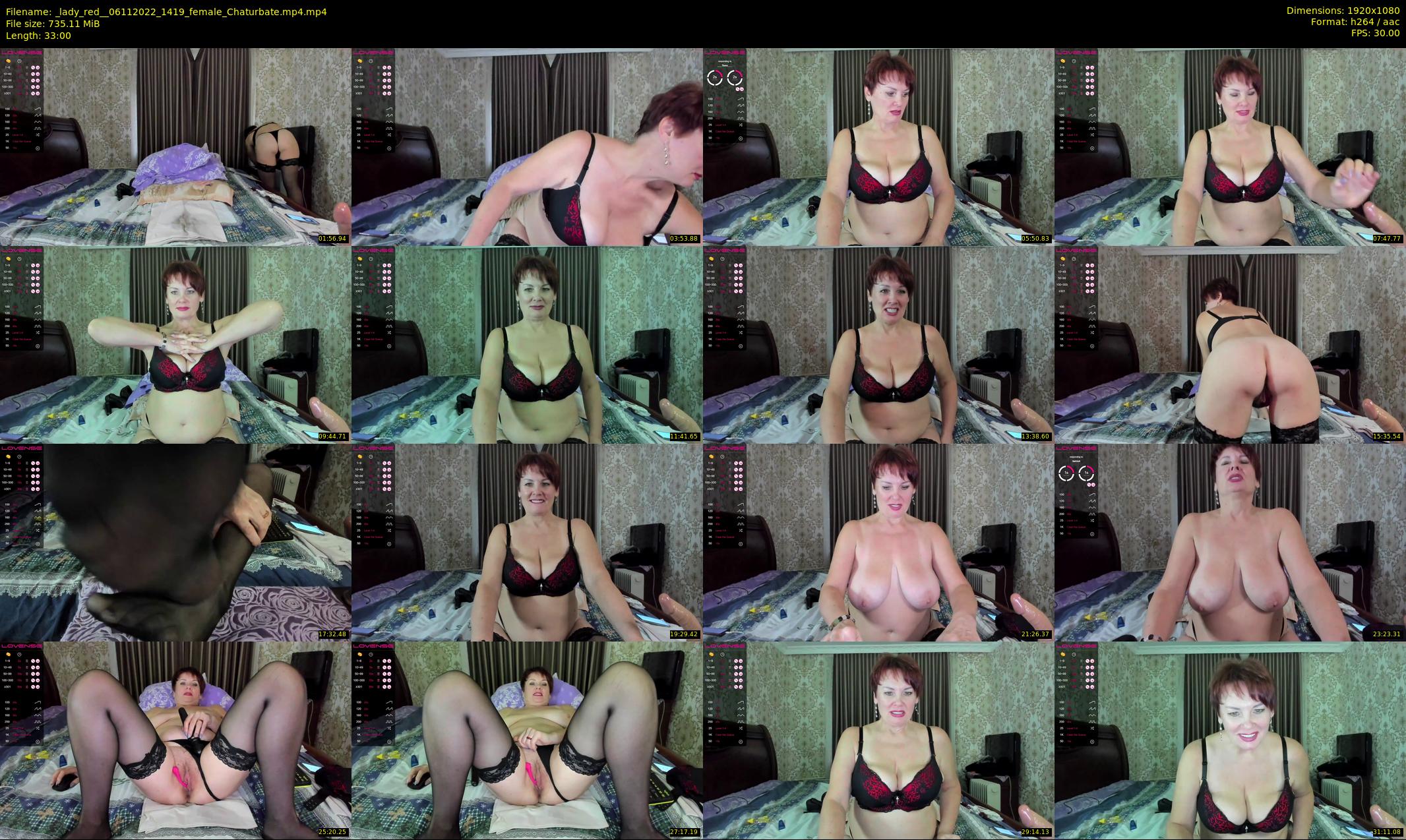 _lady_red_ — 33 minute Chaturbate female cam show recording, 1080p, Nov 6, 2022