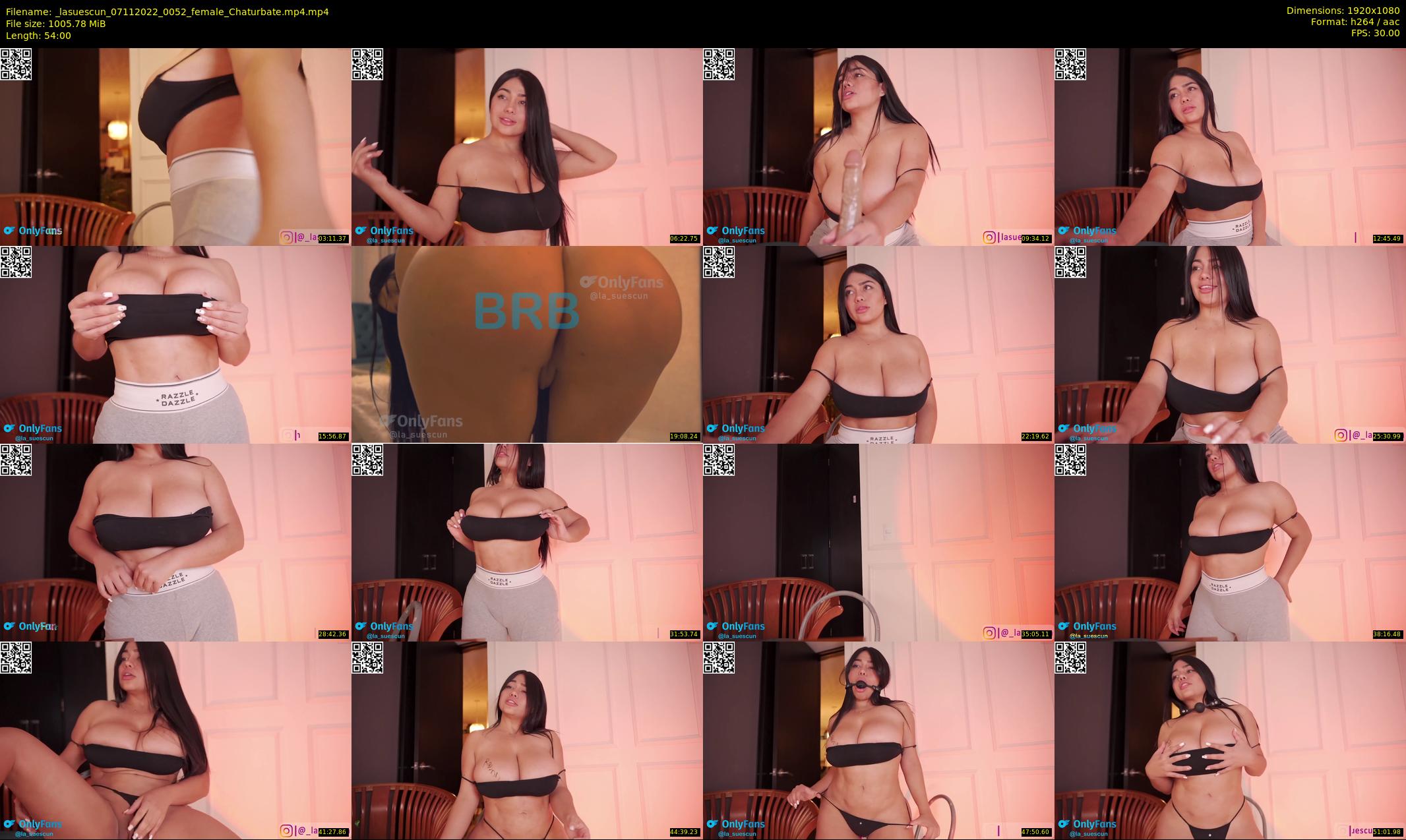 _lasuescun — 54 minute Chaturbate female cam show recording, 1080p, Nov 7, 2022