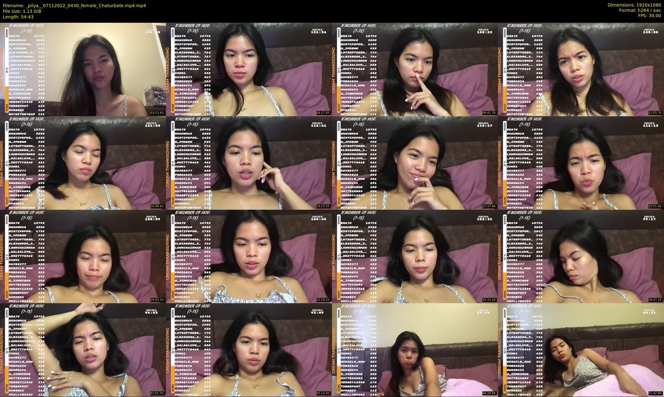_pilya_ — 55 minute Chaturbate female cam show recording, 1080p, Nov 7, 2022