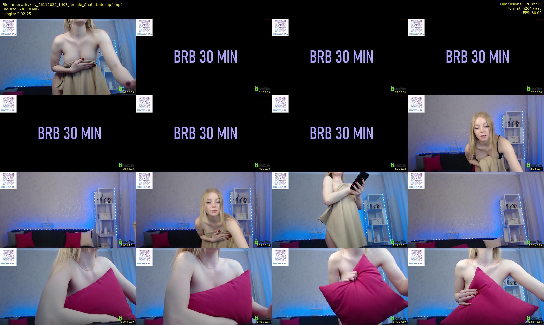 adrykilly — 123 minute Chaturbate female cam show recording, 720p, Nov 6, 2022