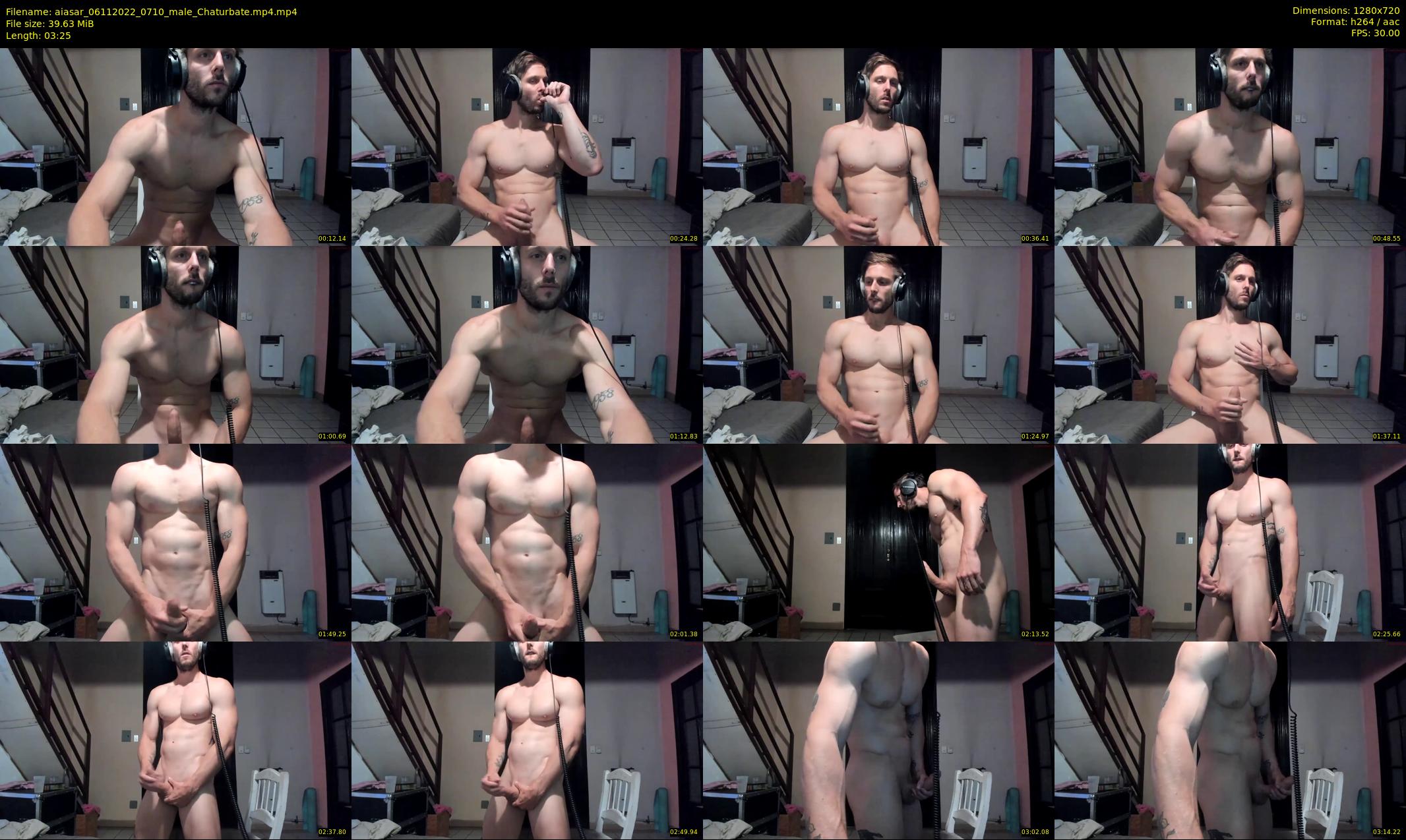 aiasar — 4 minute Chaturbate male cam show recording, 720p, Nov 6, 2022