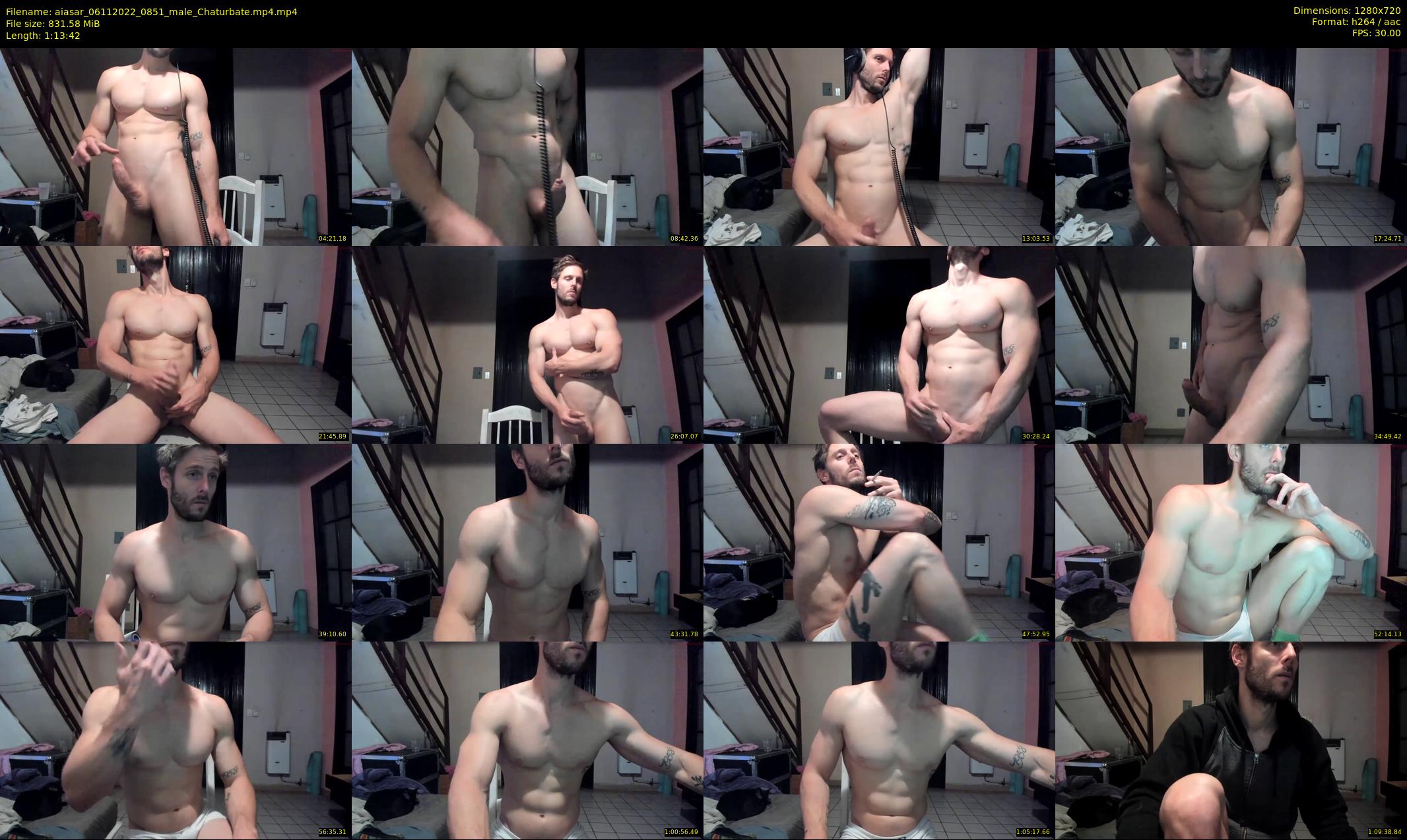 aiasar — 74 minute Chaturbate male cam show recording, 720p, Nov 6, 2022