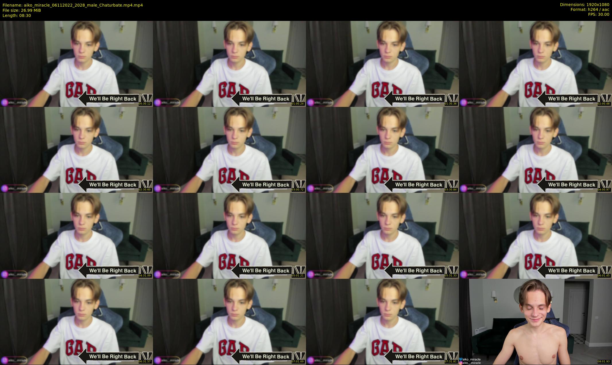 aiko_miracle — 9 minute Chaturbate male cam show recording, 1080p, Nov 6, 2022