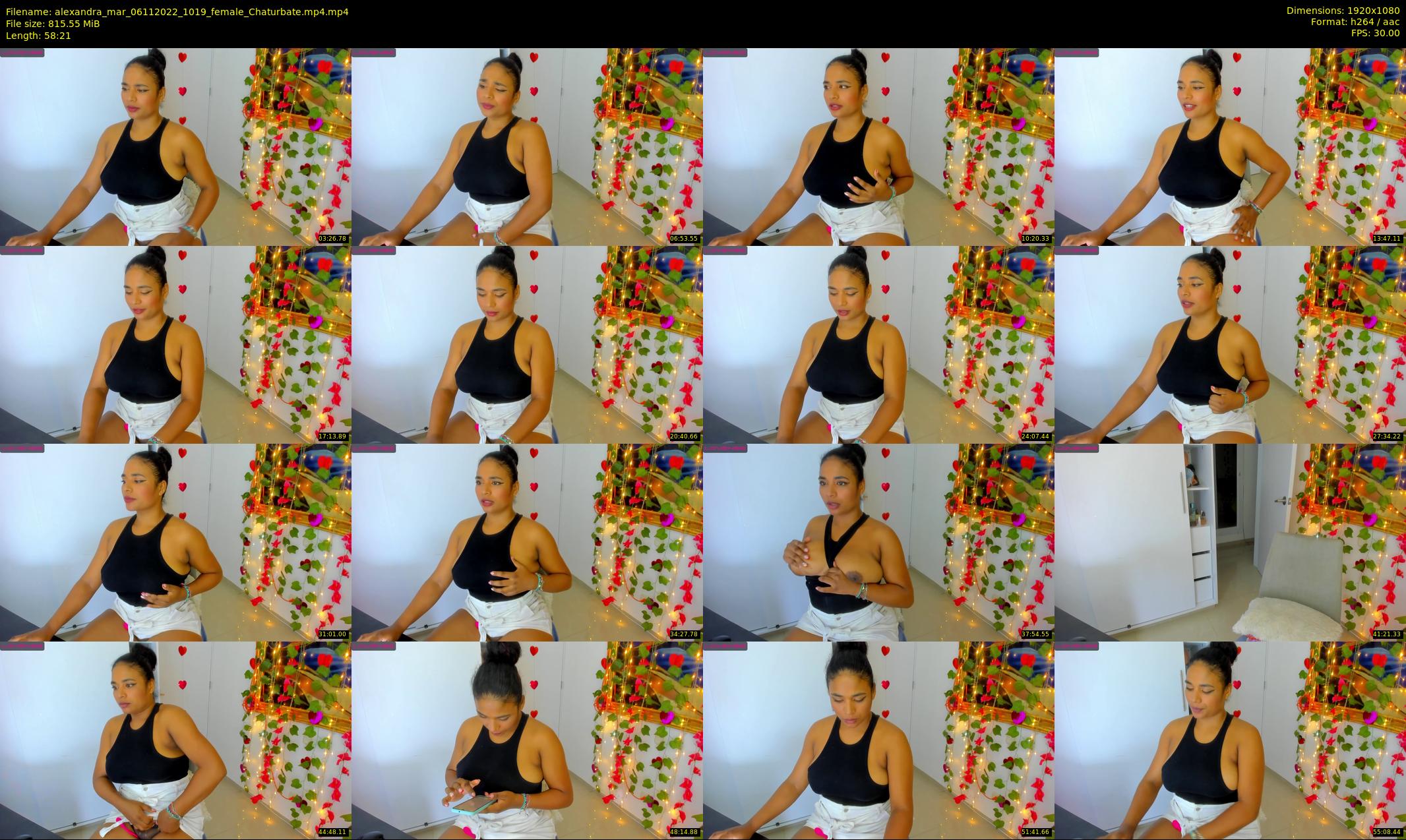 alexandra_mar — 59 minute Chaturbate female cam show recording, 1080p, Nov 6, 2022