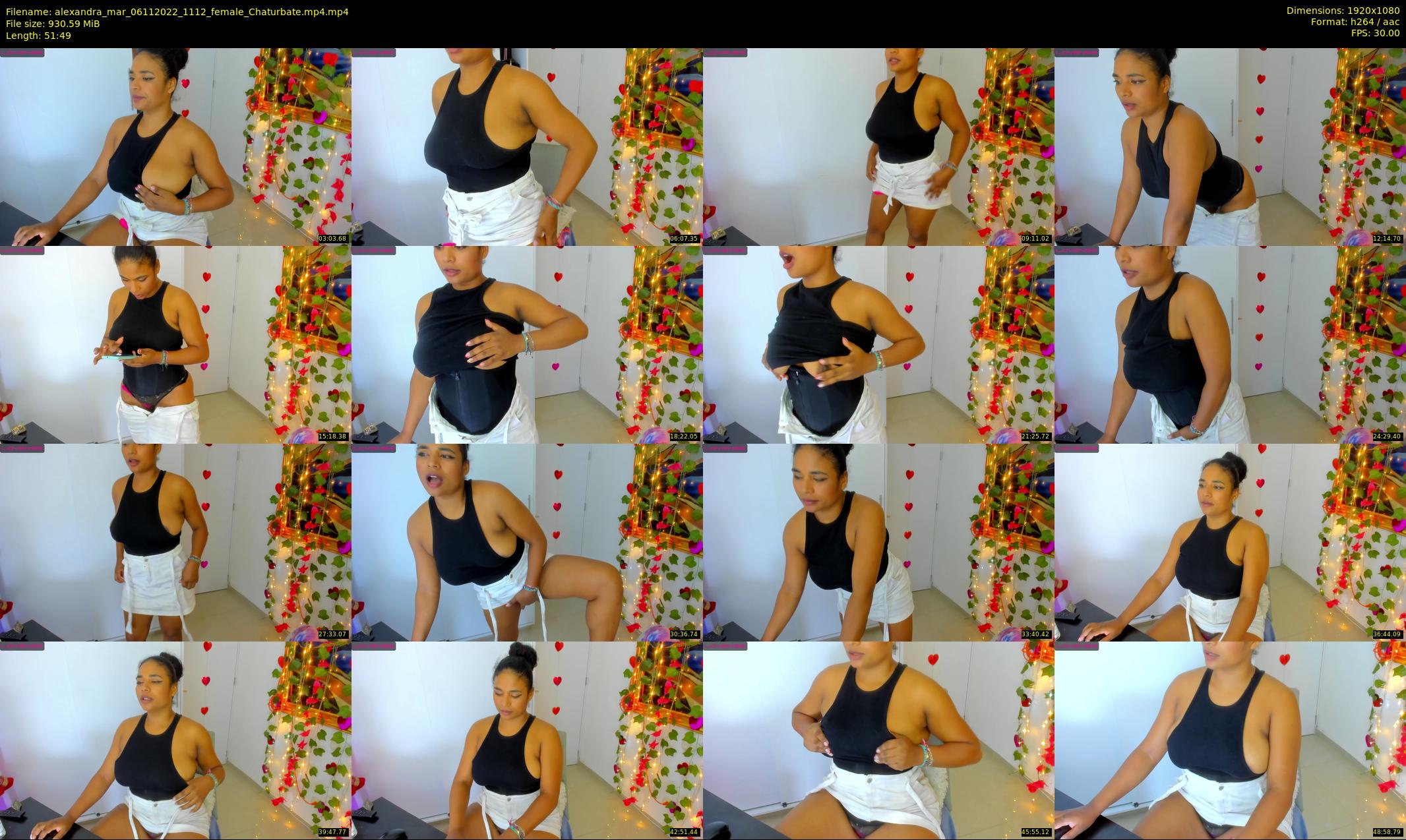 alexandra_mar — 52 minute Chaturbate female cam show recording, 1080p, Nov 6, 2022