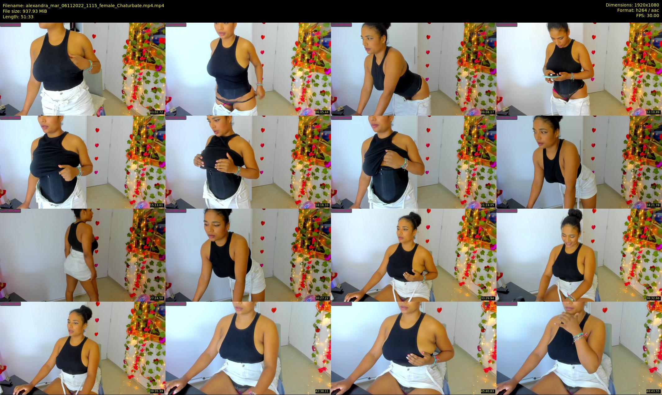 alexandra_mar — 52 minute Chaturbate female cam show recording, 1080p, Nov 6, 2022