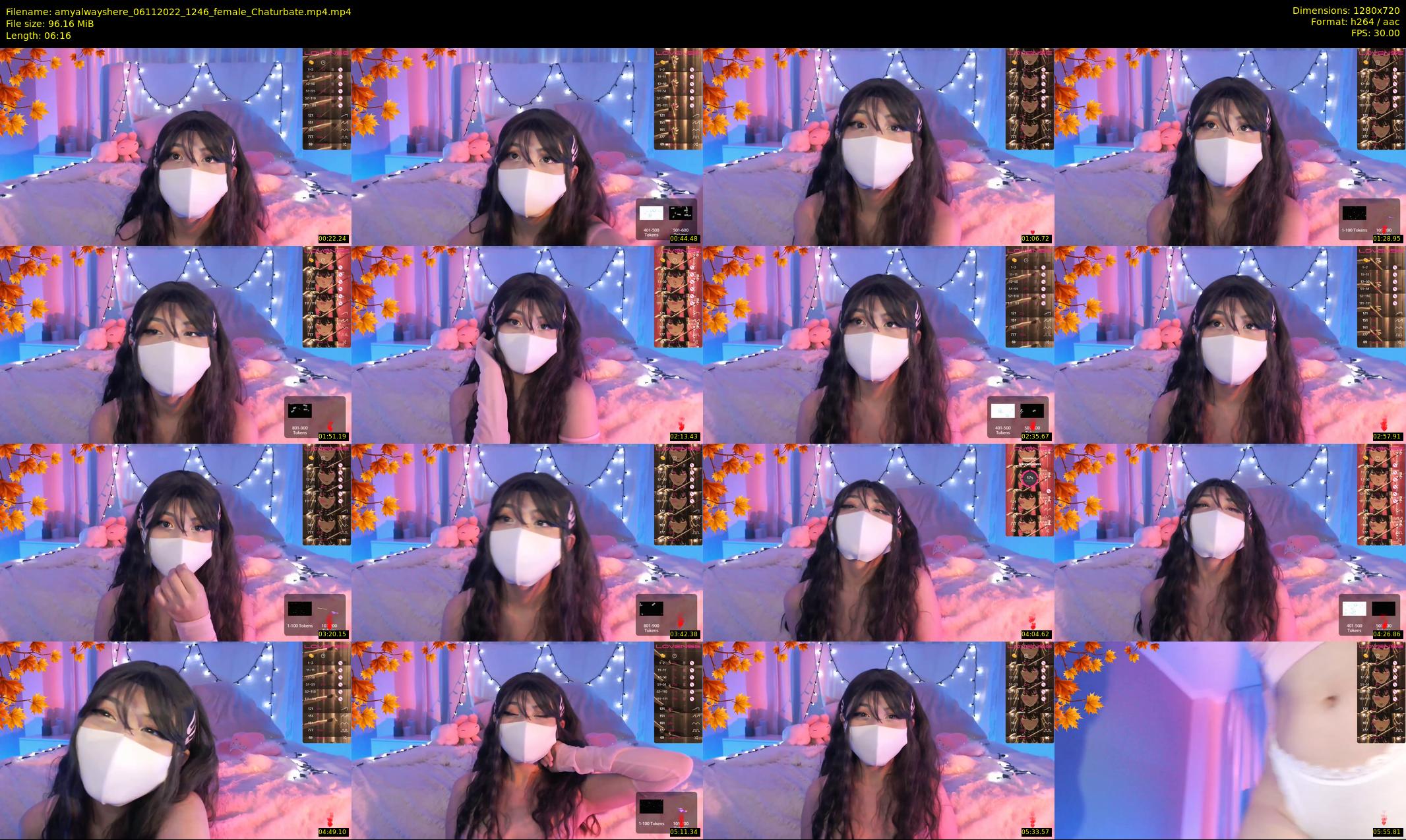 amyalwayshere — 7 minute Chaturbate female cam show recording, 720p, Nov 6, 2022
