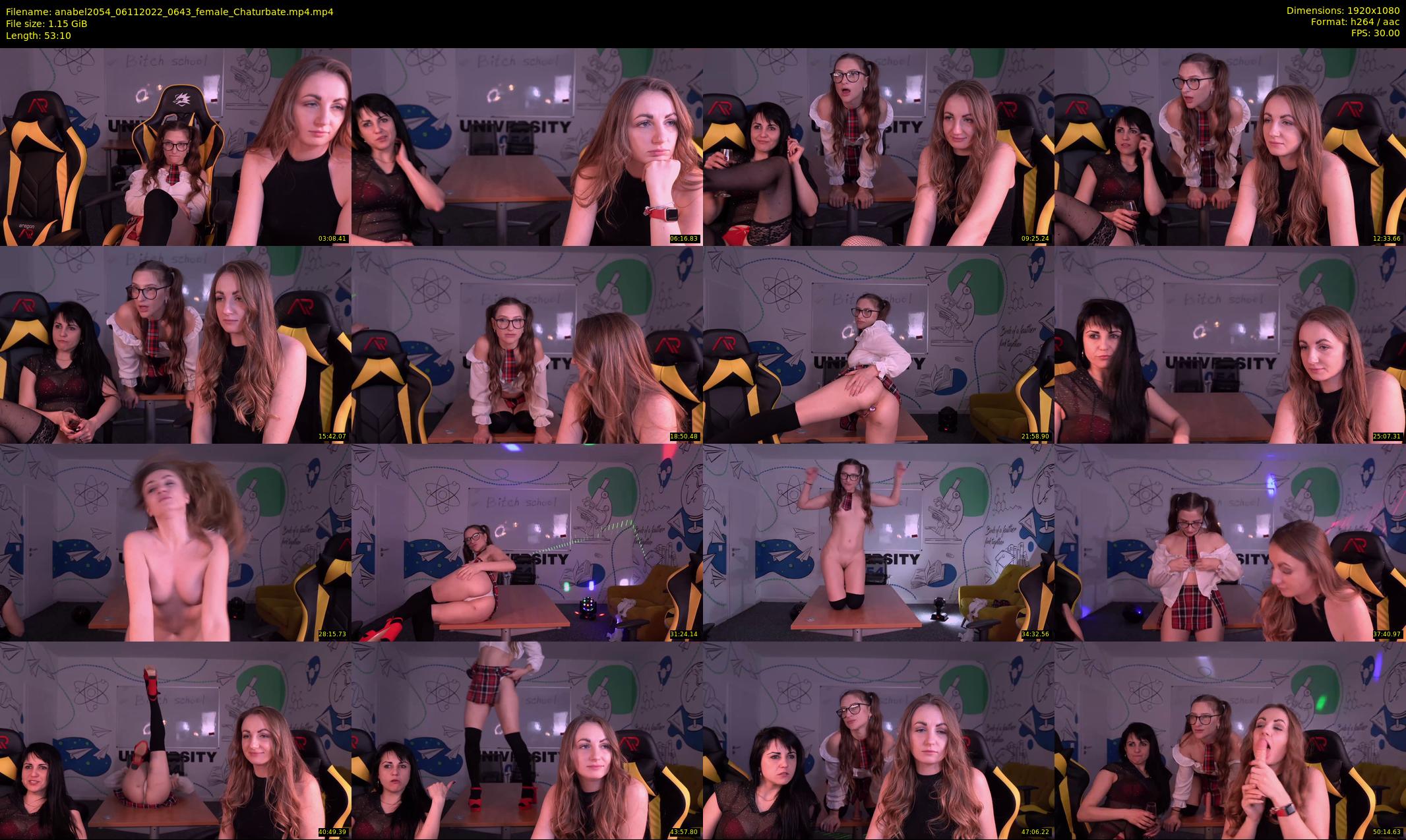 anabel2054 — 54 minute Chaturbate female cam show recording, 1080p, Nov 6, 2022