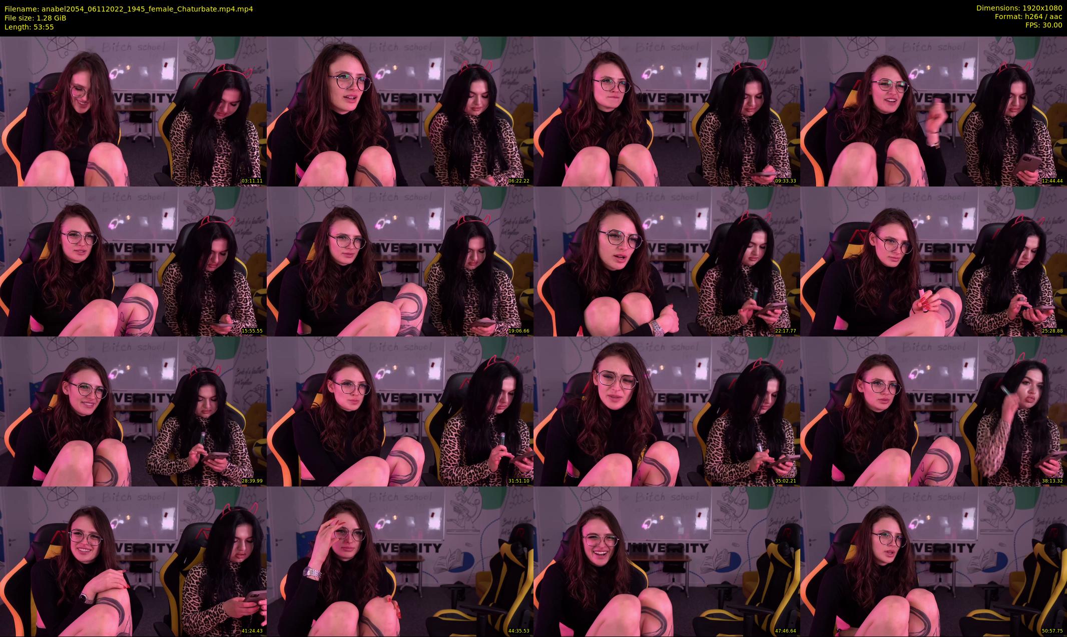 anabel2054 — 54 minute Chaturbate female cam show recording, 1080p, Nov 6, 2022