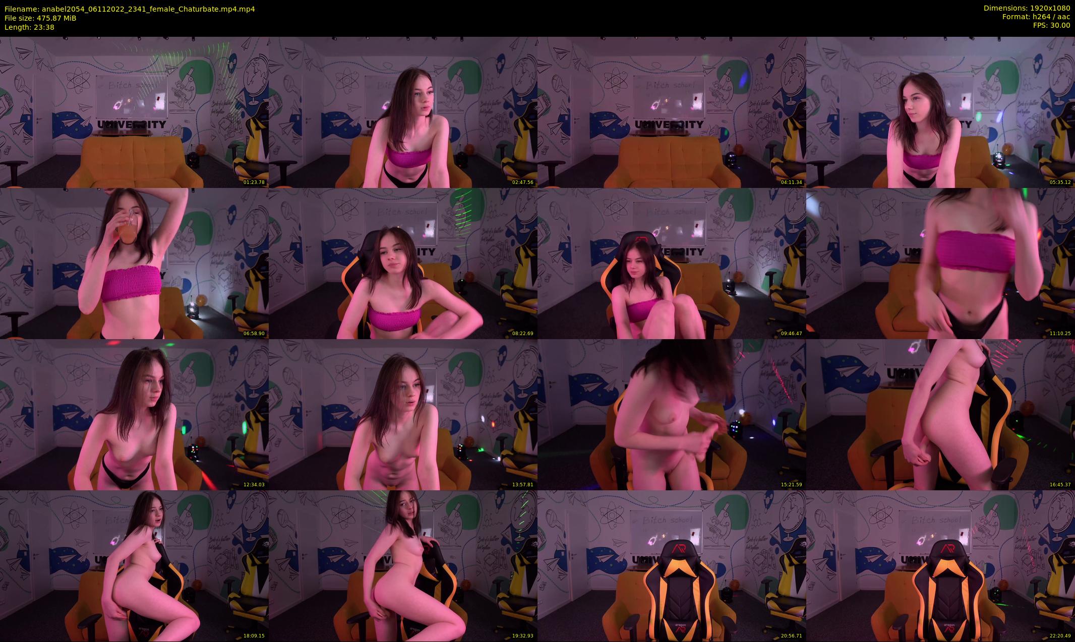 anabel2054 — 24 minute Chaturbate female cam show recording, 1080p, Nov 6, 2022