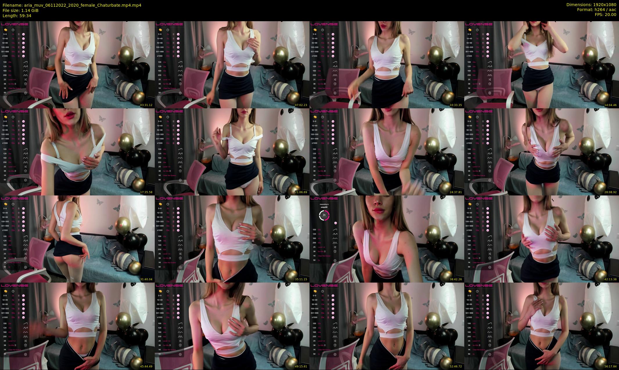 aria_muv — 60 minute Chaturbate female cam show recording, 1080p, Nov 6, 2022