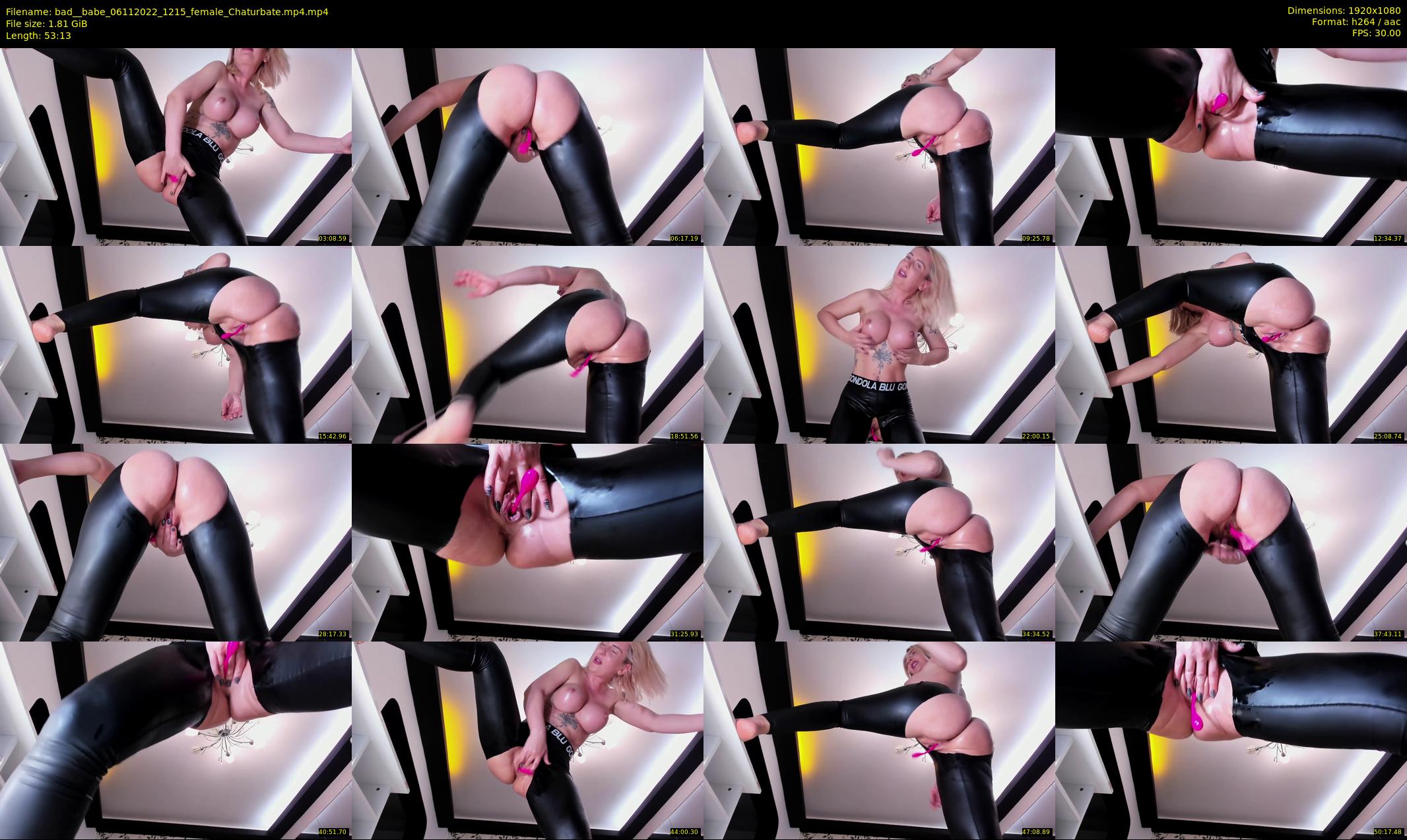 bad__babe — 54 minute Chaturbate female cam show recording, 1080p, Nov 6, 2022