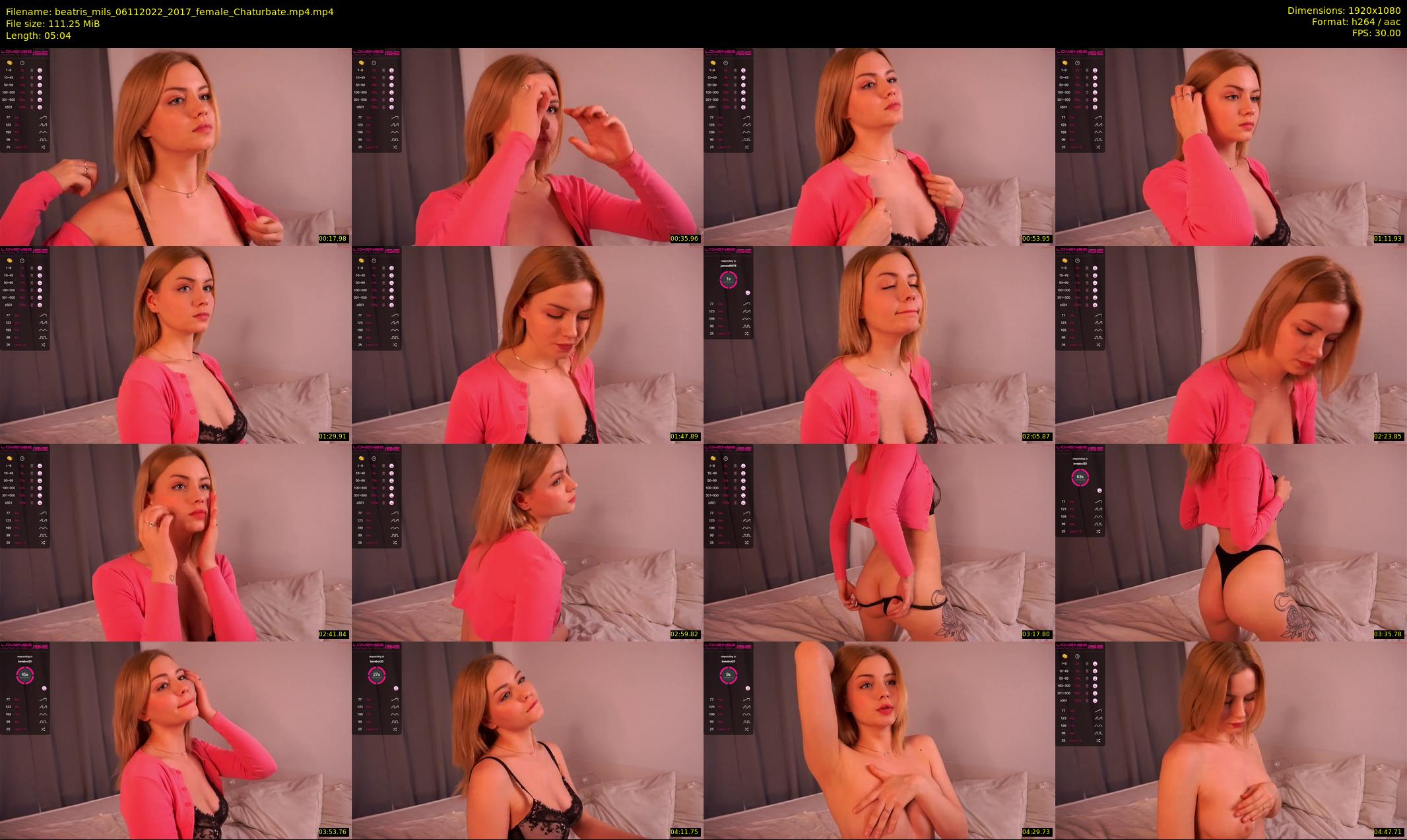 beatris_mils — 6 minute Chaturbate female cam show recording, 1080p, Nov 6, 2022