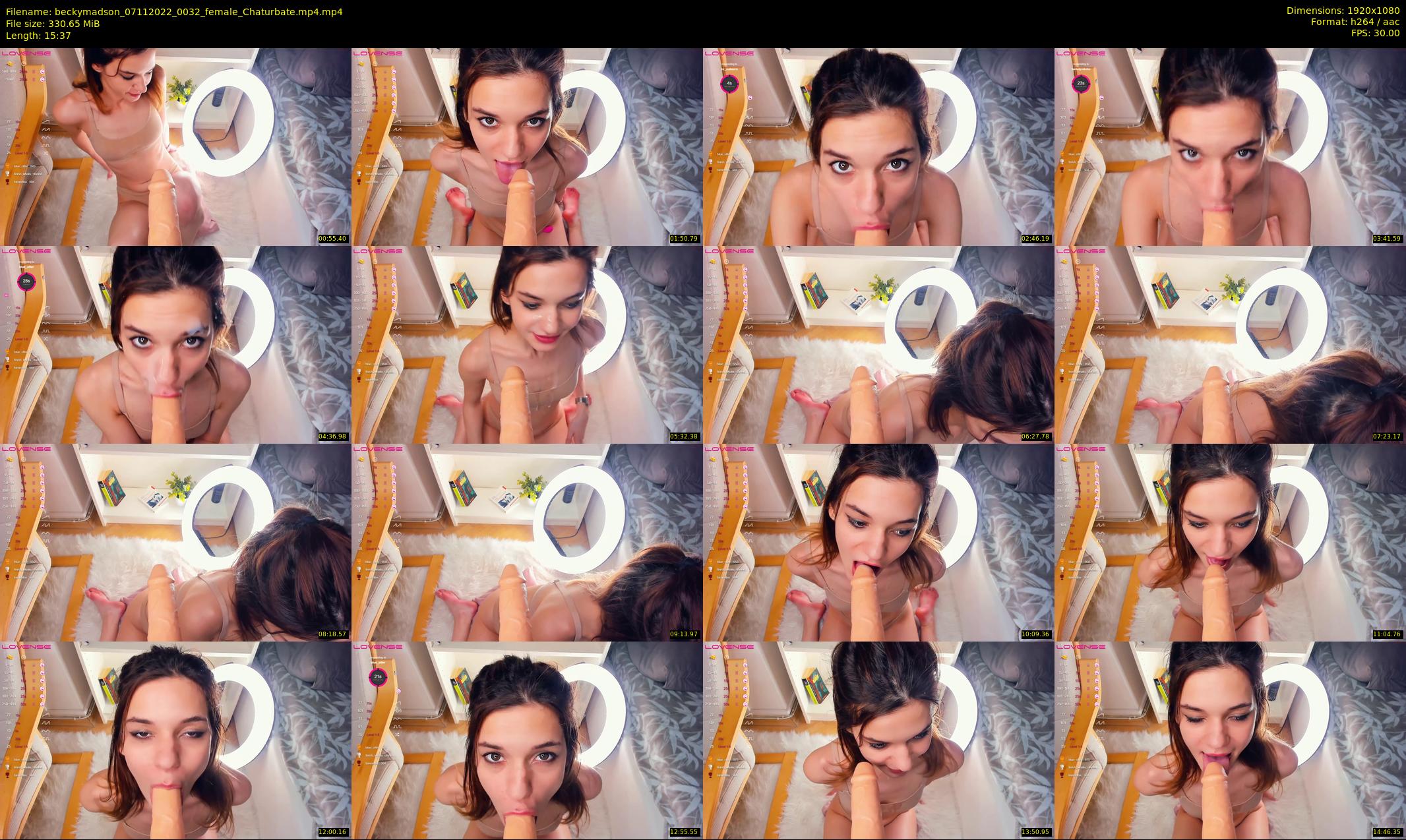 beckymadson — 16 minute Chaturbate female cam show recording, 1080p, Nov 7, 2022