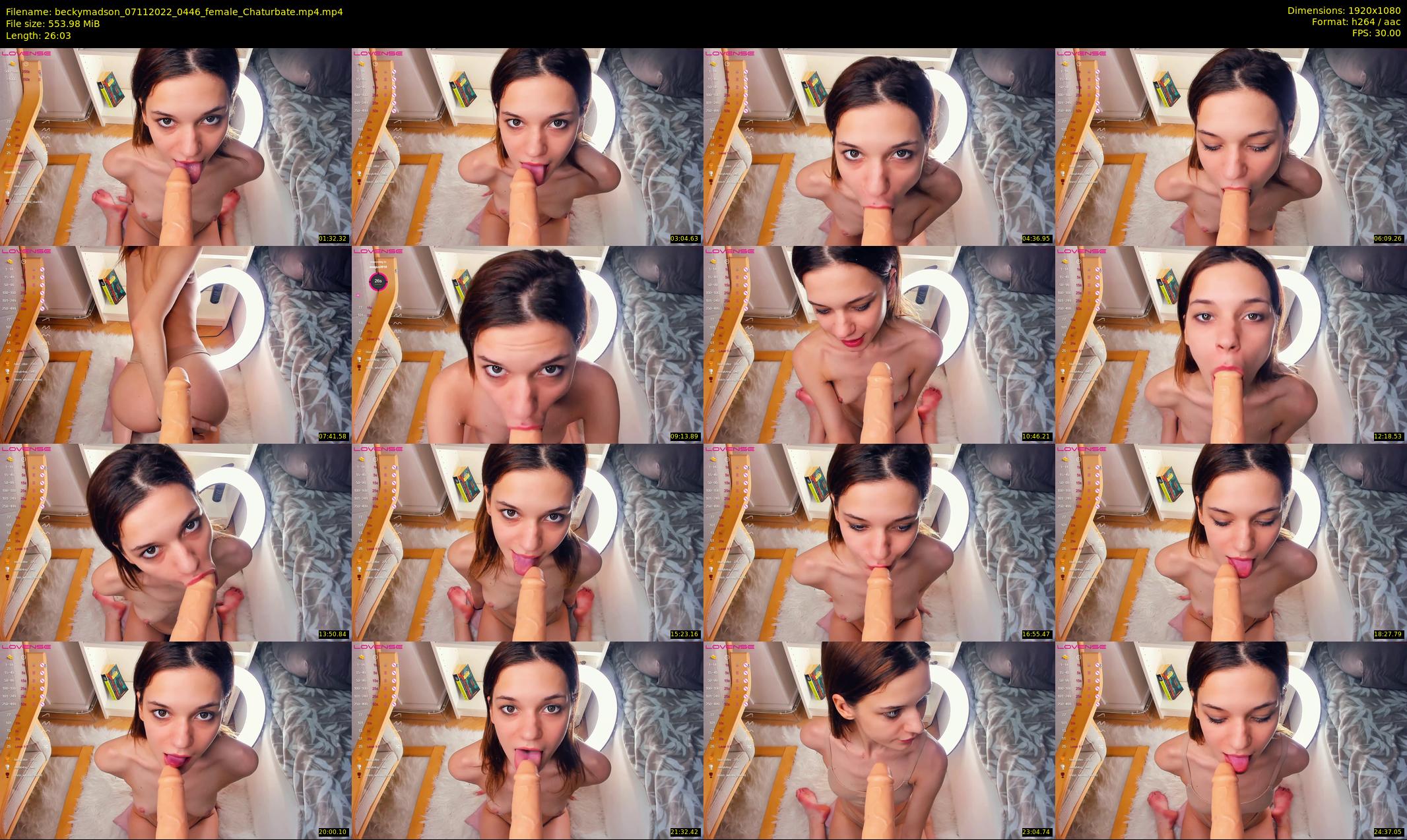 beckymadson — 27 minute Chaturbate female cam show recording, 1080p, Nov 7, 2022