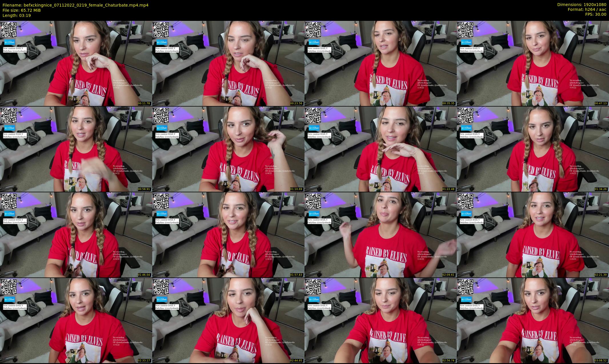 befxckingnice — 4 minute Chaturbate female cam show recording, 1080p, Nov 7, 2022