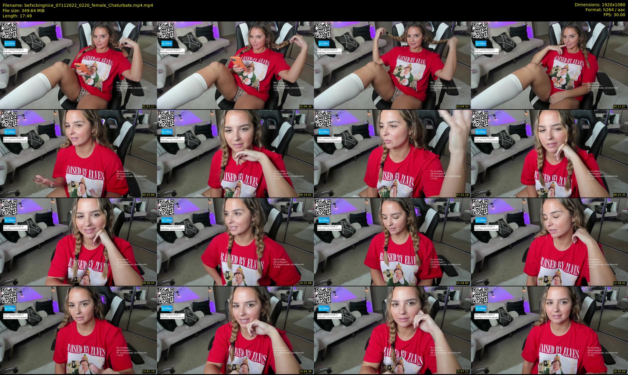 befxckingnice — 18 minute Chaturbate female cam show recording, 1080p, Nov 7, 2022