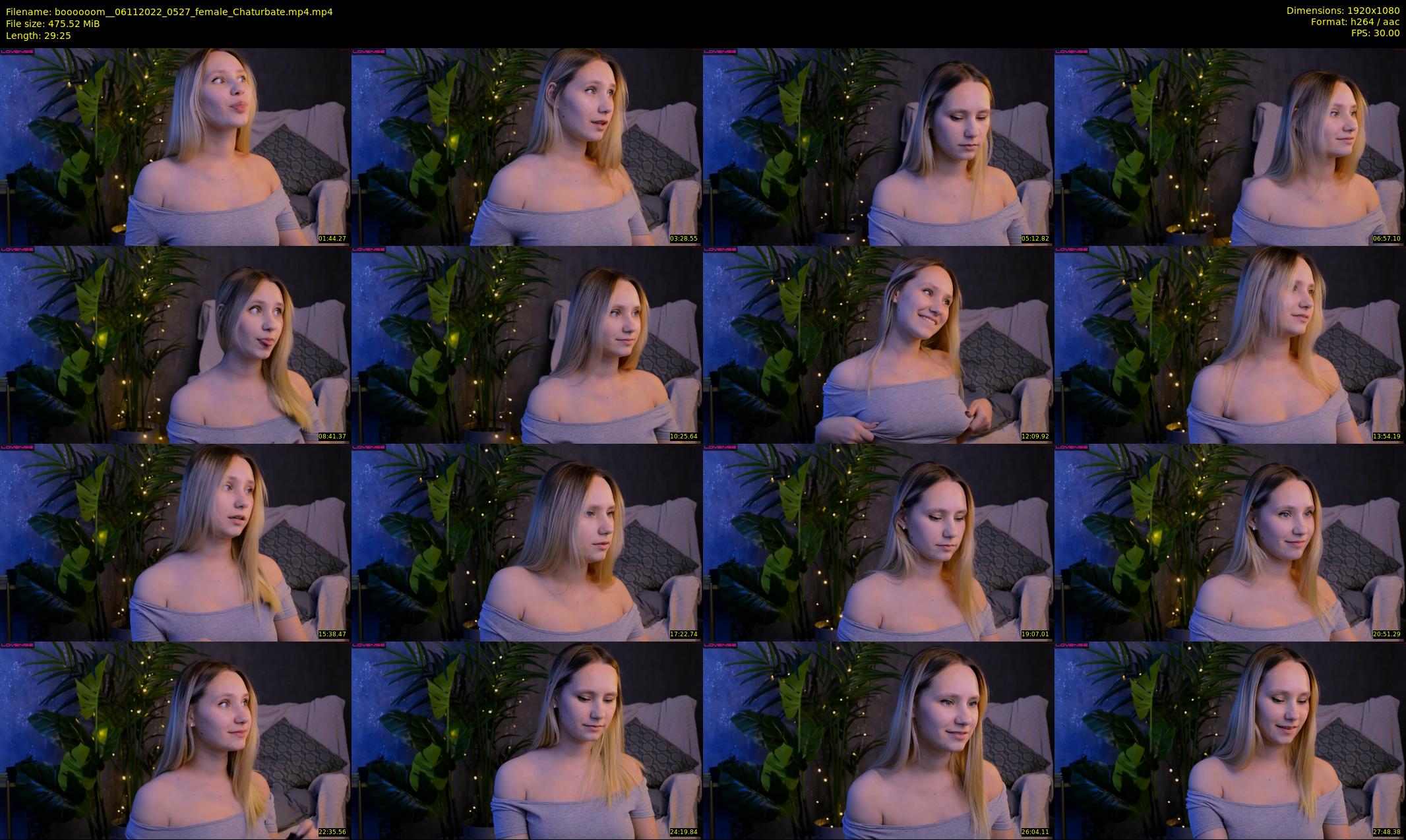 boooooom_ — 30 minute Chaturbate female cam show recording, 1080p, Nov 6, 2022