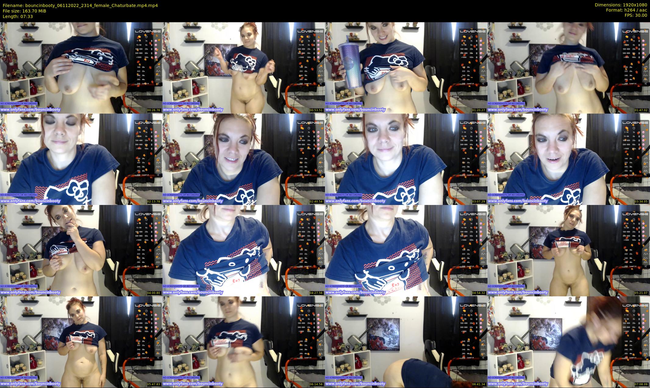 bouncinbooty — 8 minute Chaturbate female cam show recording, 1080p, Nov 6, 2022