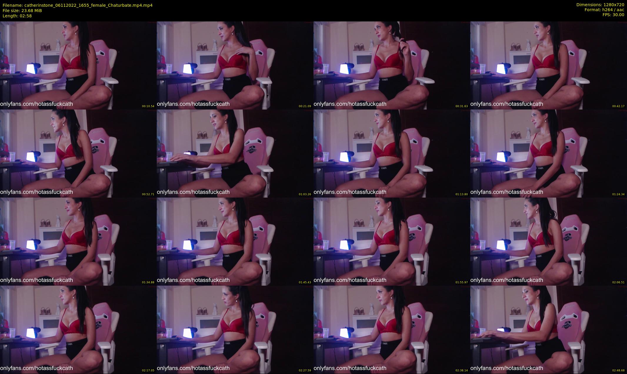 catherinstone — 3 minute Chaturbate female cam show recording, 720p, Nov 6, 2022