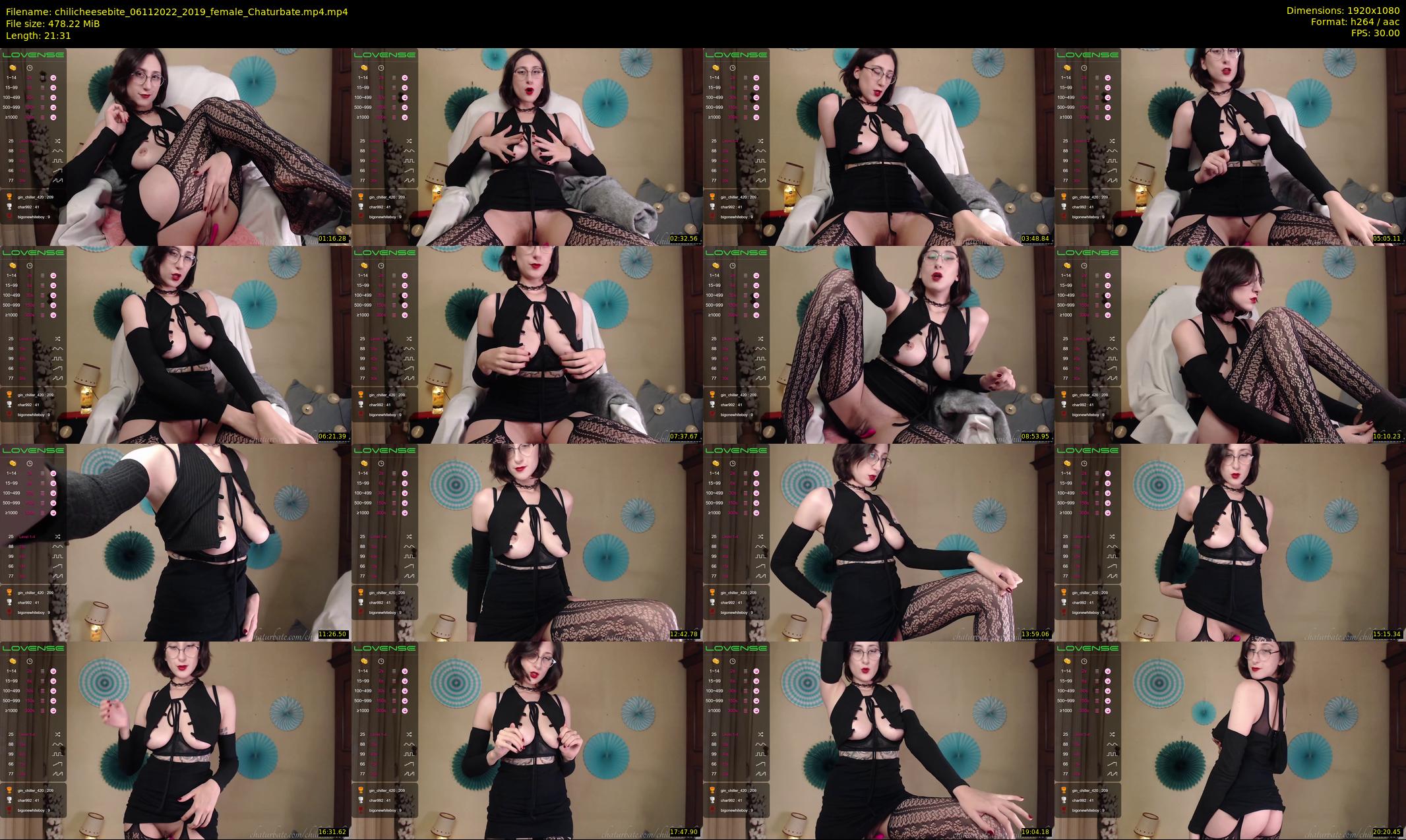 chilicheesebite — 22 minute Chaturbate female cam show recording, 1080p, Nov 6, 2022