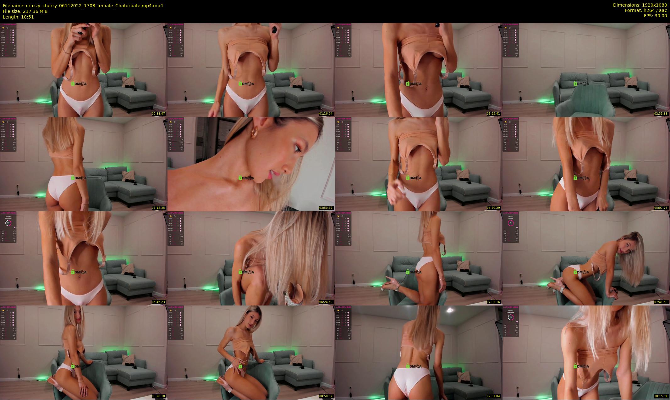 crazzy_cherry — 11 minute Chaturbate female cam show recording, 1080p, Nov 6, 2022