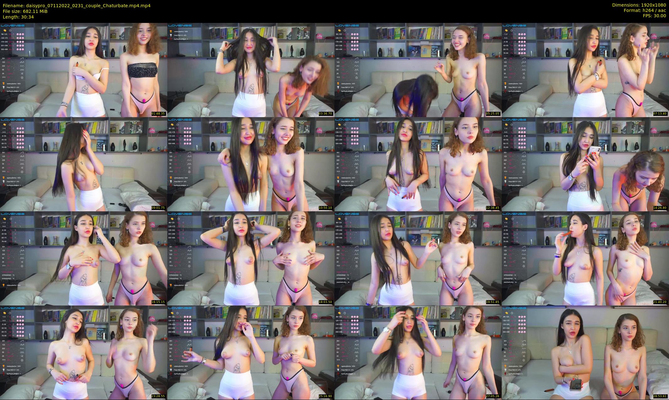 daisypro — 31 minute Chaturbate couple cam show recording, 1080p, Nov 7, 2022
