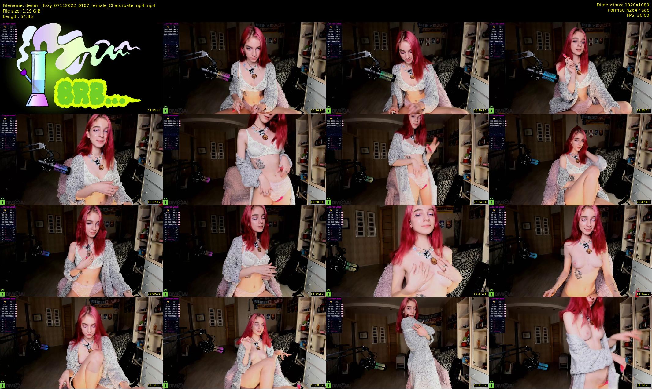 demmi_foxy — 55 minute Chaturbate couple cam show recording, 1080p, Nov 7, 2022