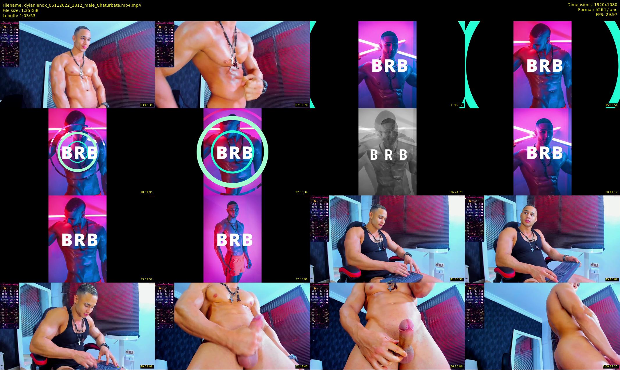 dylanlenox — 64 minute Chaturbate male cam show recording, 1080p, Nov 6, 2022