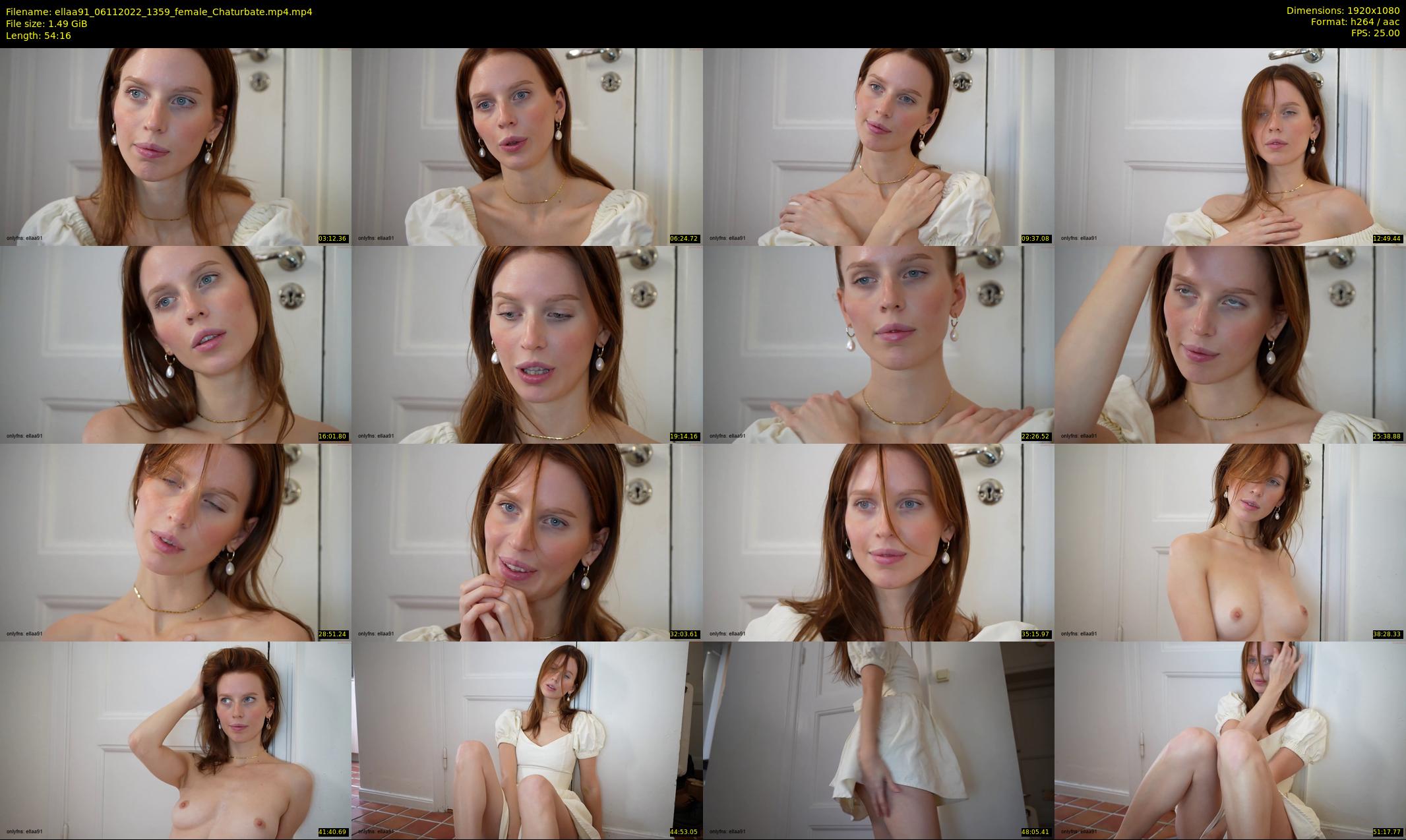 ellaa91 — 55 minute Chaturbate female cam show recording, 1080p, Nov 6, 2022