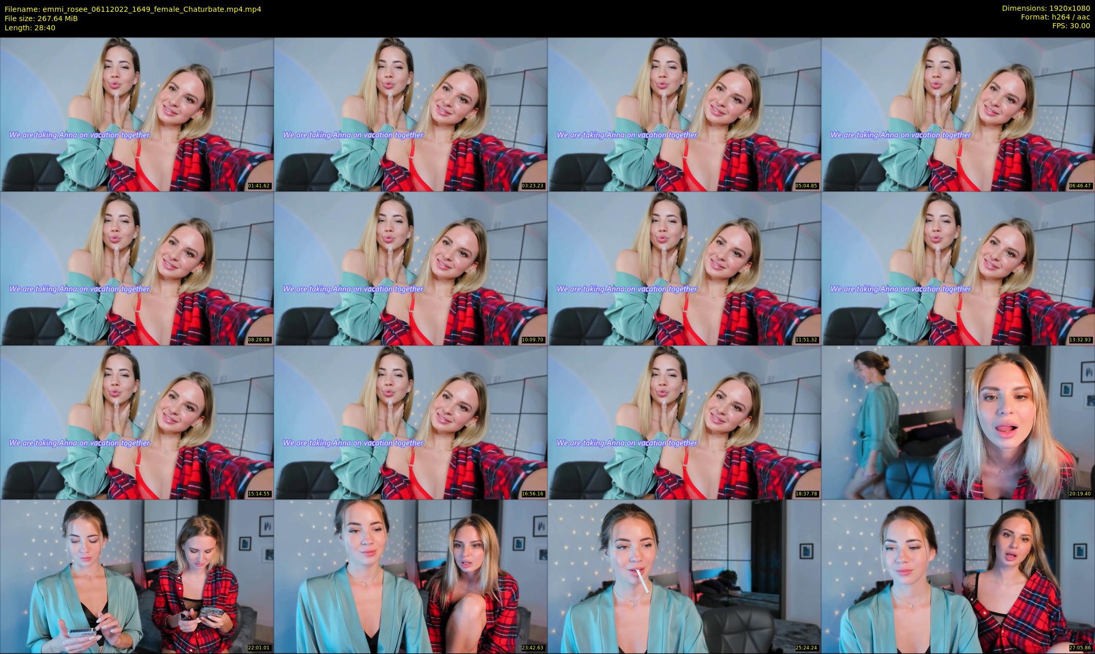 emmi_rosee — 29 minute Chaturbate female cam show recording, 1080p, Nov 6, 2022