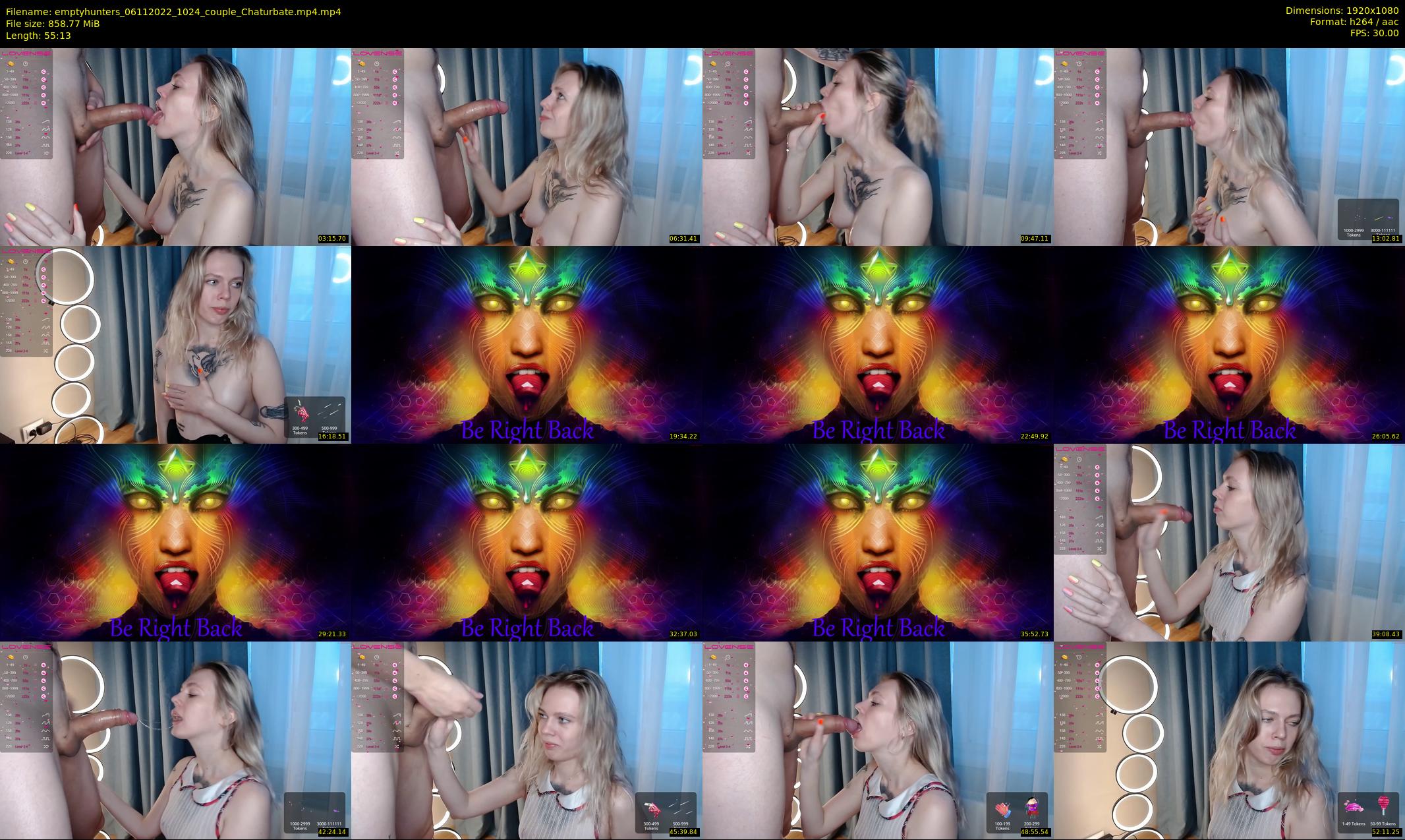 emptyhunters — 56 minute Chaturbate couple cam show recording, 1080p, Nov 6, 2022