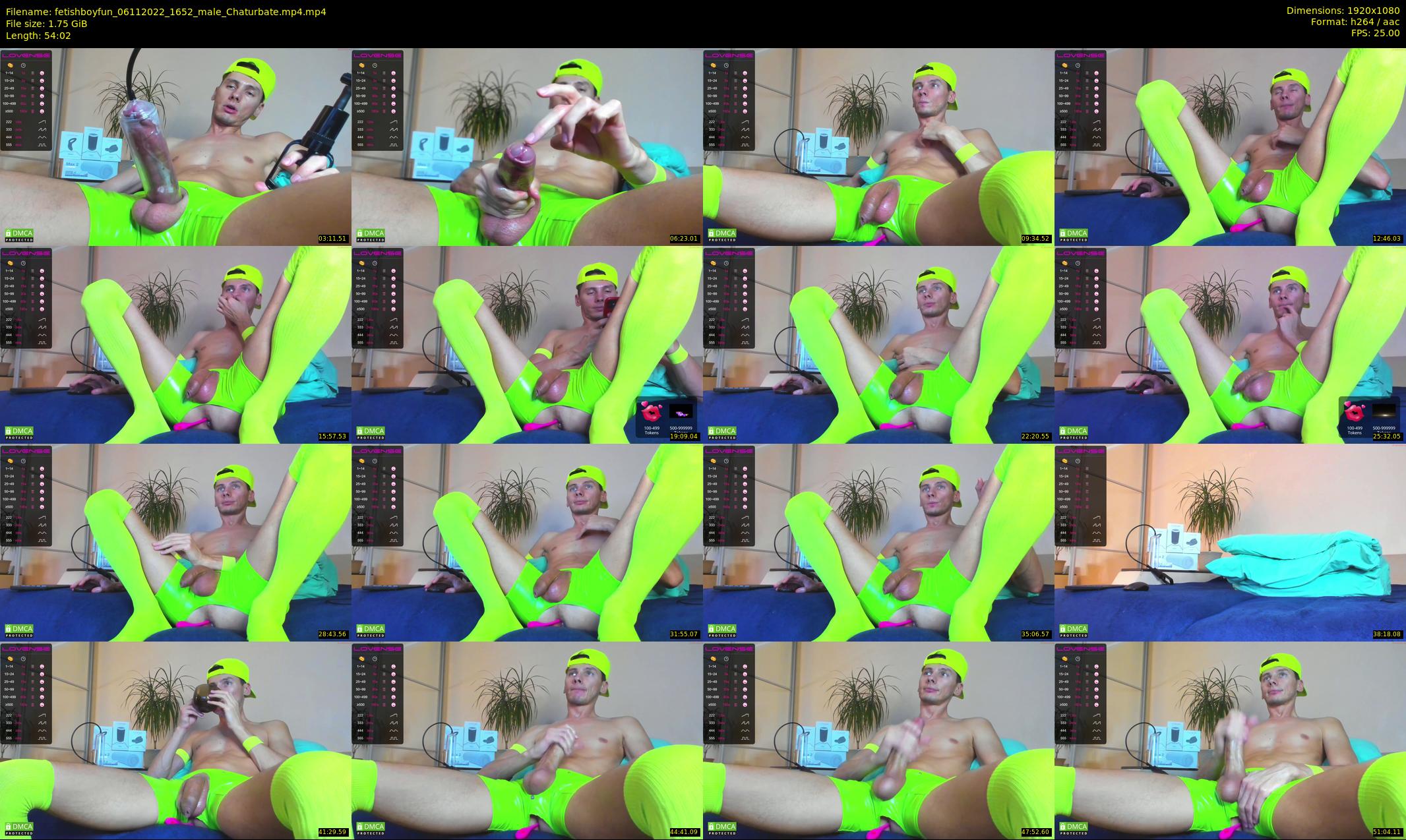 fetishboyfun — 55 minute Chaturbate male cam show recording, 1080p, Nov 6, 2022