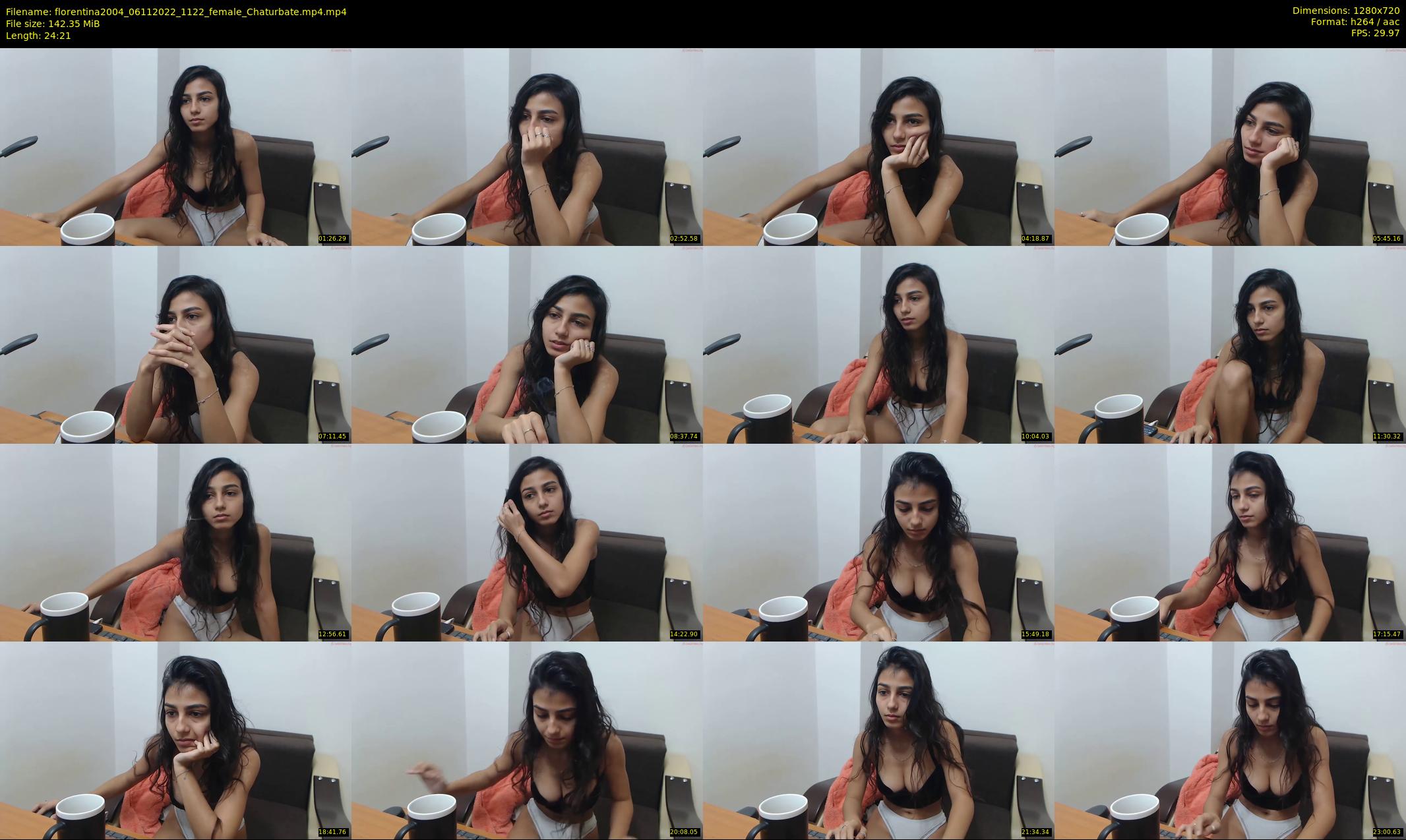 florentina2004 — 25 minute Chaturbate female cam show recording, 720p, Nov 6, 2022