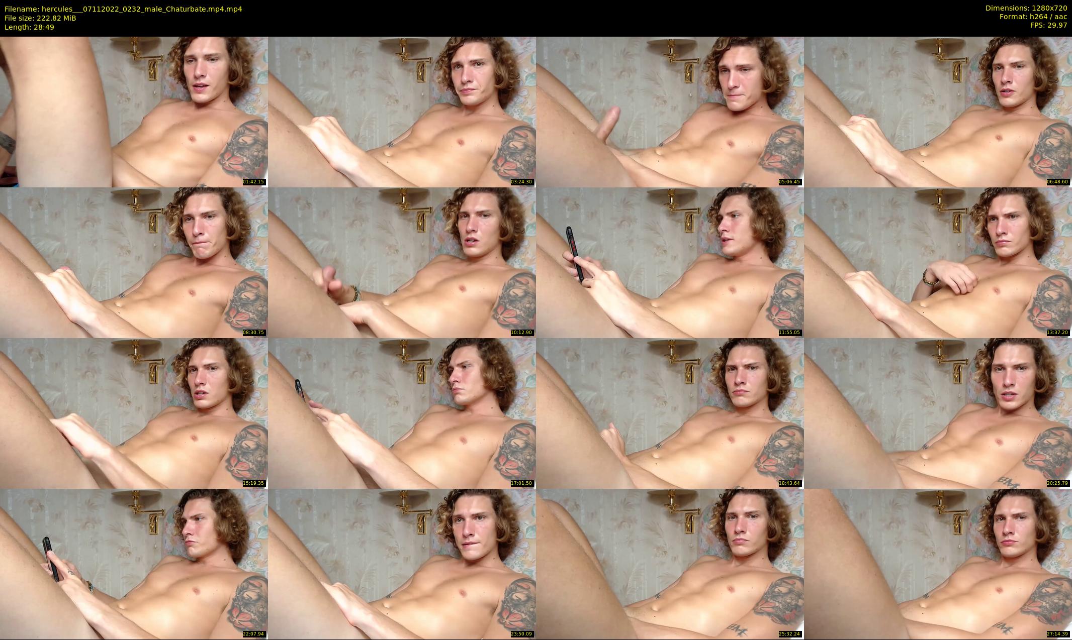 hercules__ — 29 minute Chaturbate male cam show recording, 720p, Nov 7, 2022